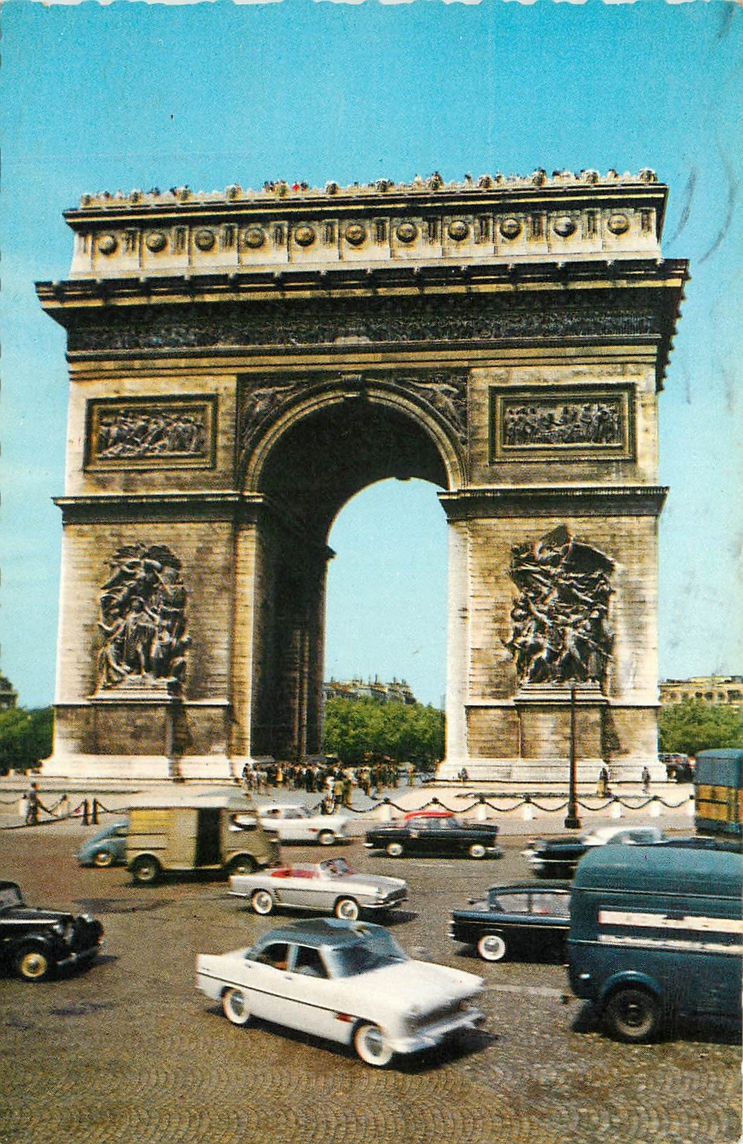 CPSM Paris l'Arc de Triomphe de l'Etoile