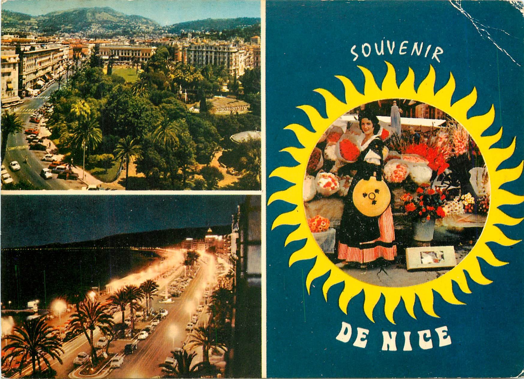 CPSM Reflets de la Cote d'Azur Nice (A Mmes)