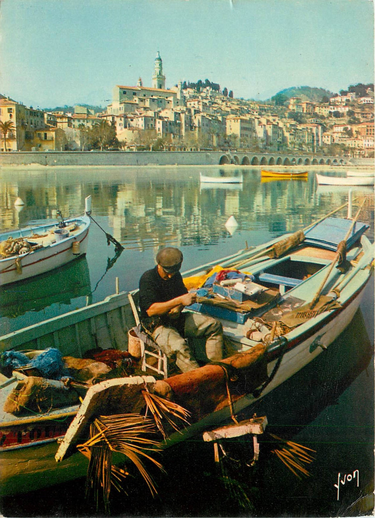 CPSM Menton (Alpes Maritimes) La Vieille Ville