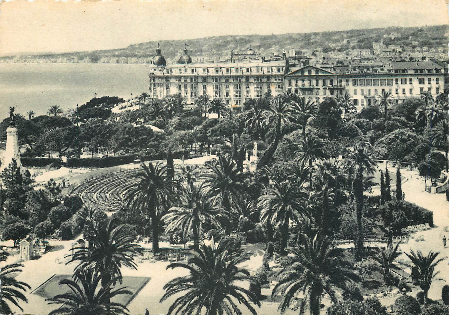 CPSM Nice le Theatre de Verdure