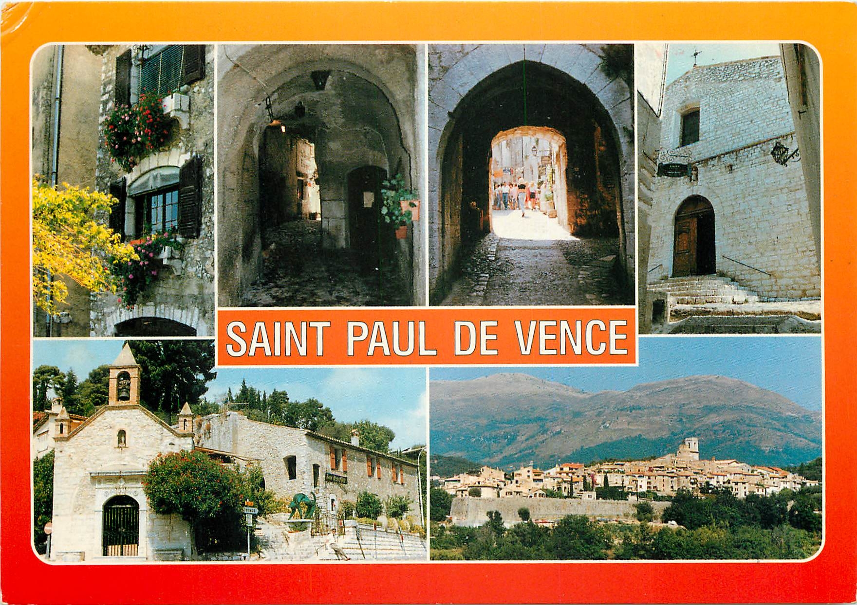 CPSM La Cote d'Azur Saint Paul de Vence