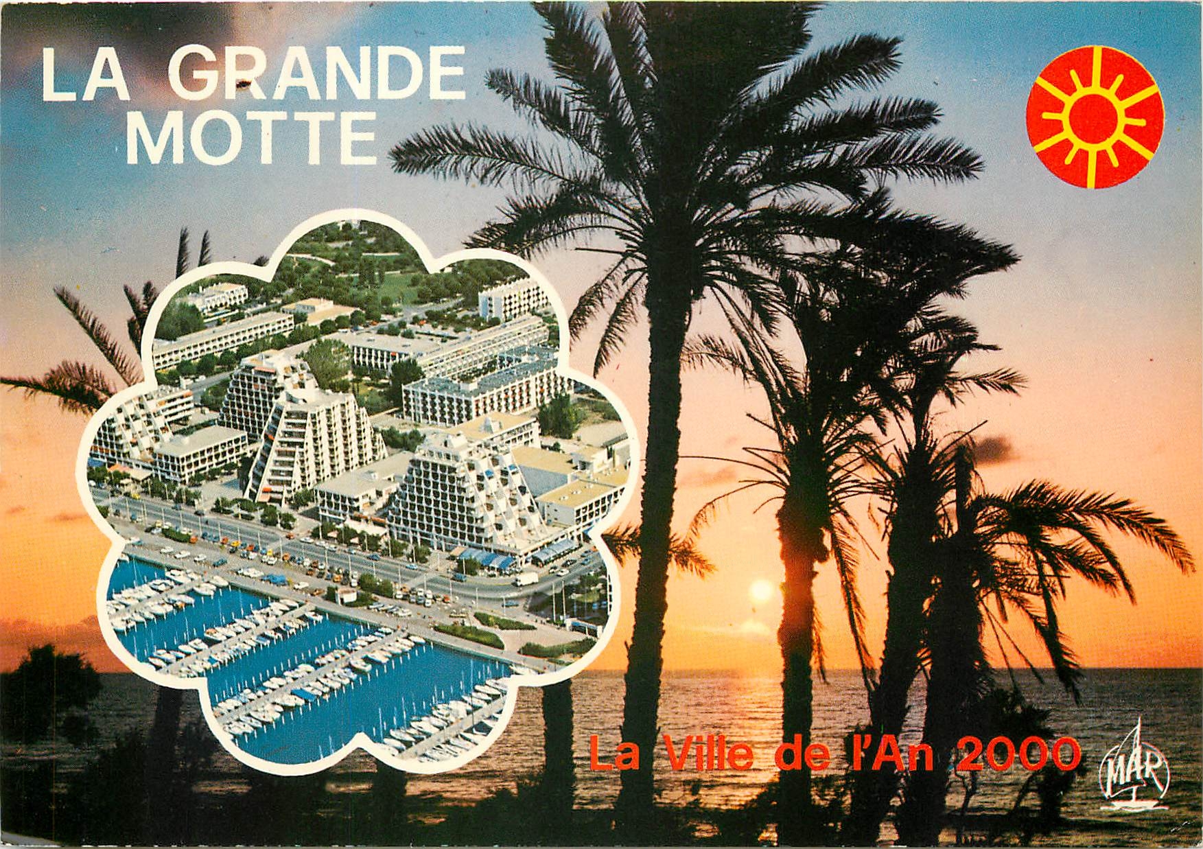 CPSM La Grande Motte La Ville de l'An 2000