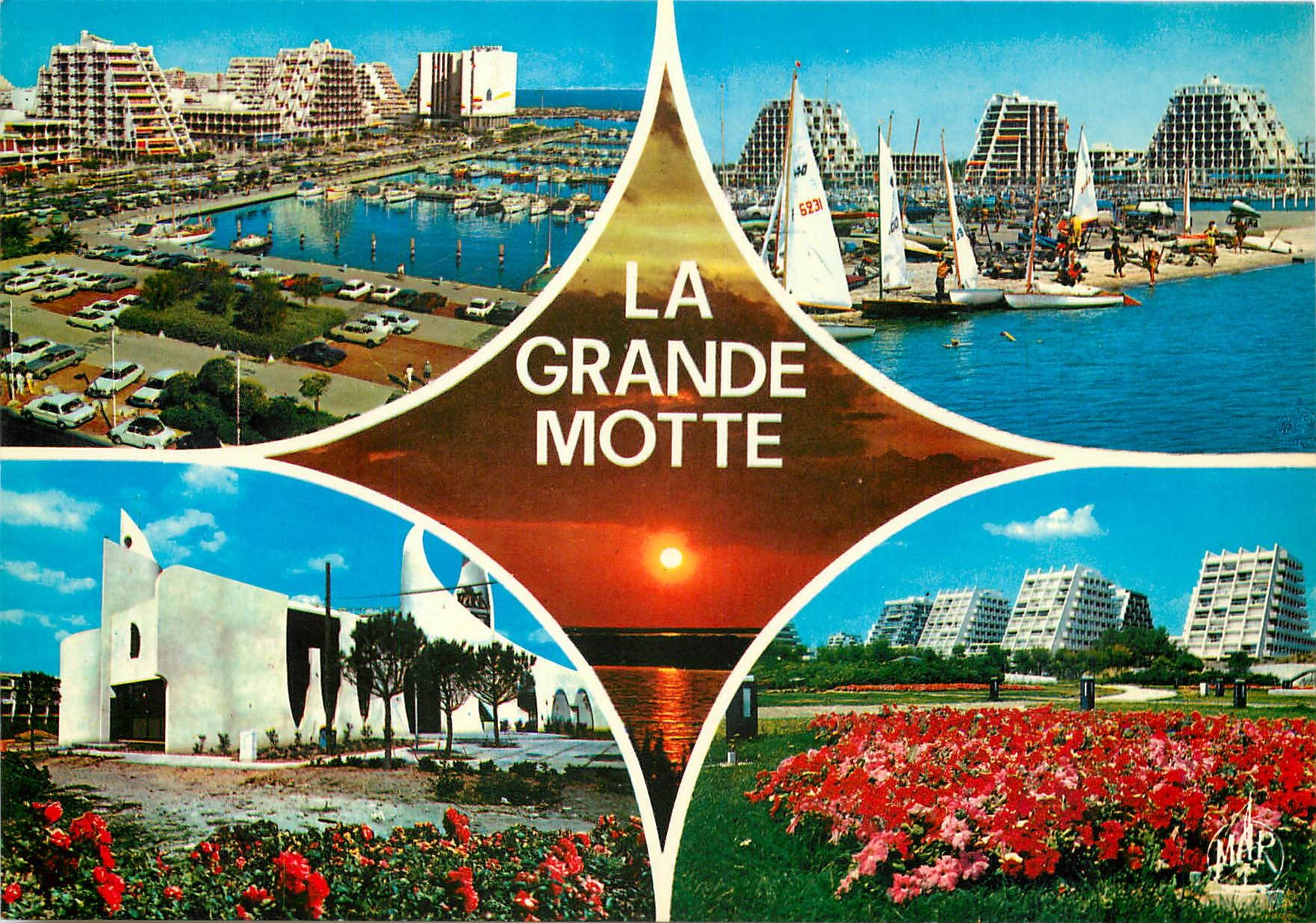 CPSM La Grande Motte La Ville de l'An 2000