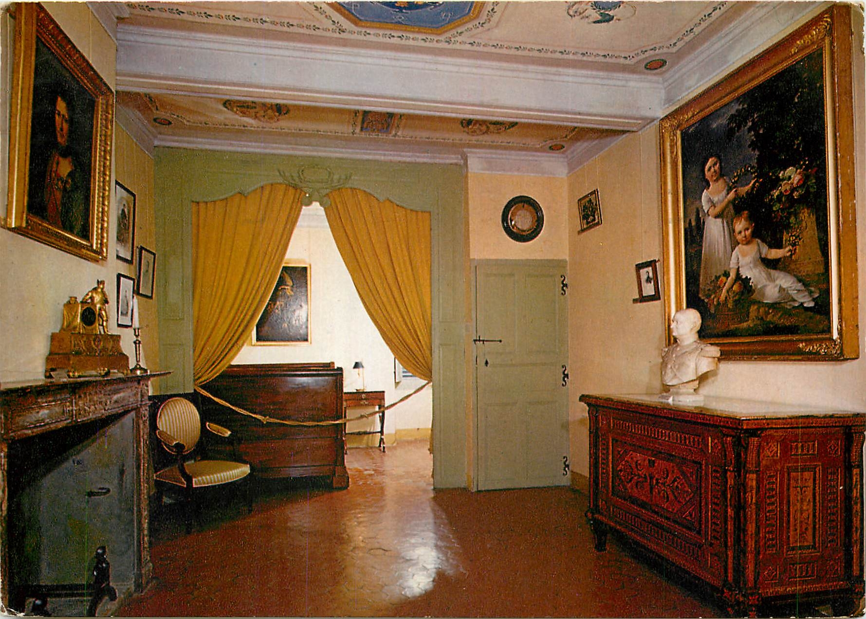 CPSM Ajaccio Maison Bonaparte Chambre de l'Alcove (2e etage)