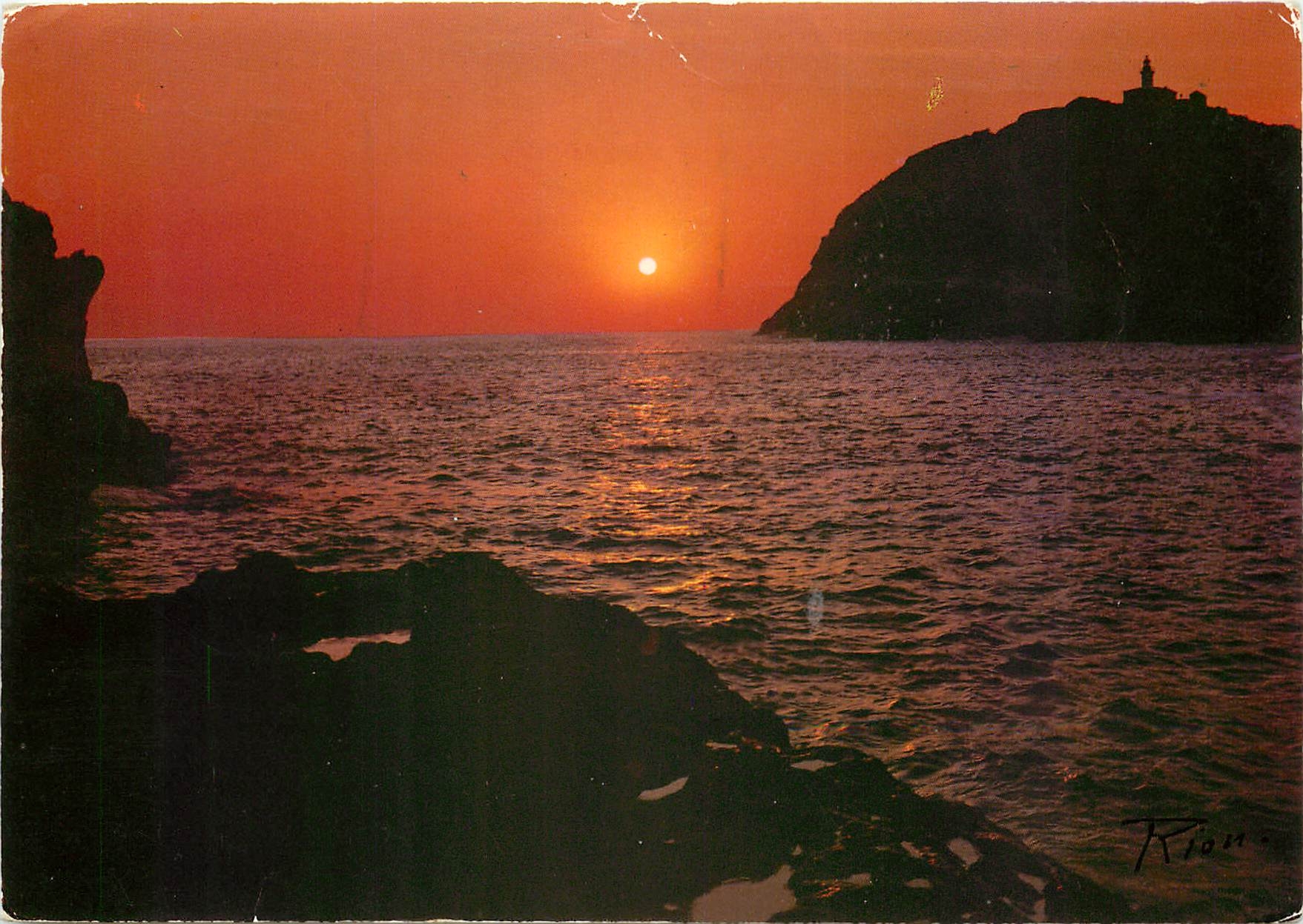CPSM La Corse Coucher de Soleil