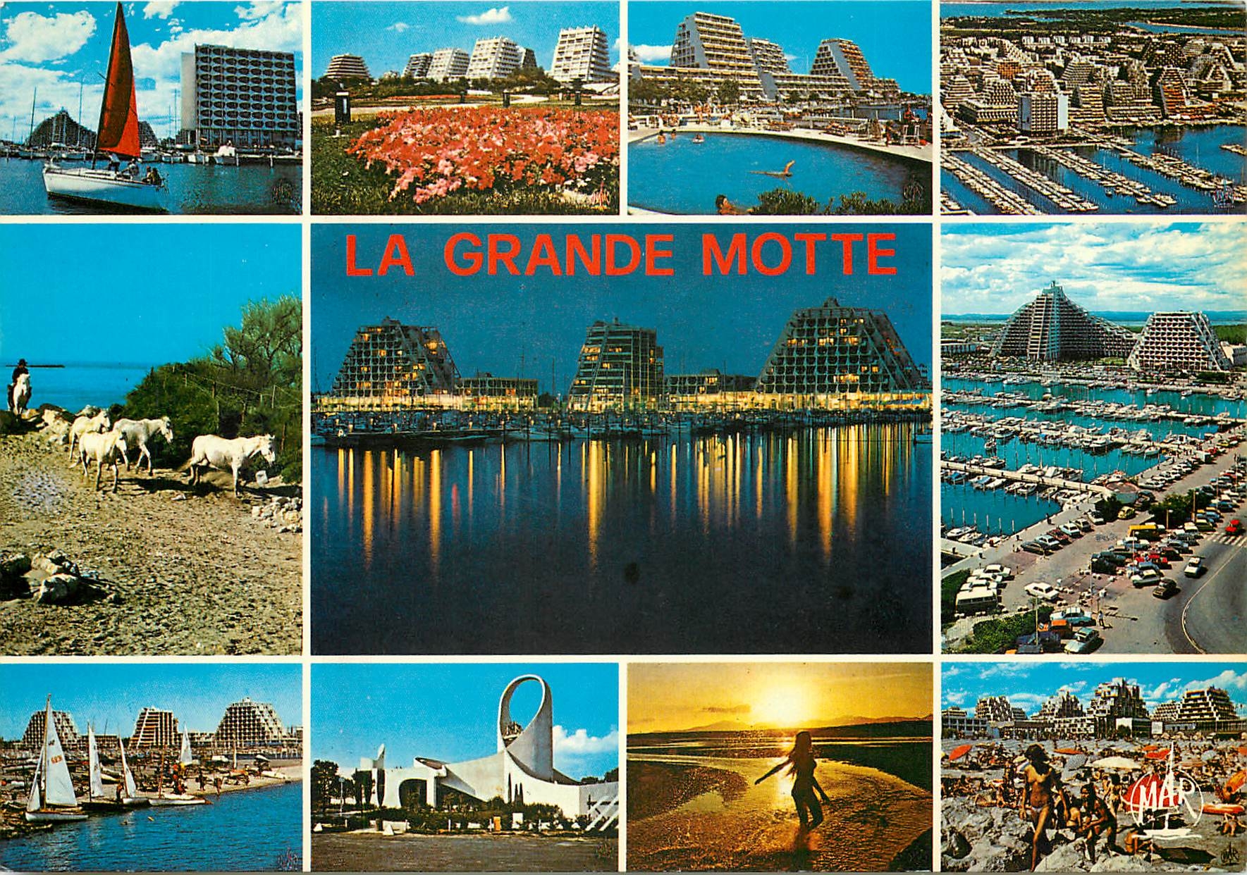 CPSM La Grande Motte ville de l'an 2000