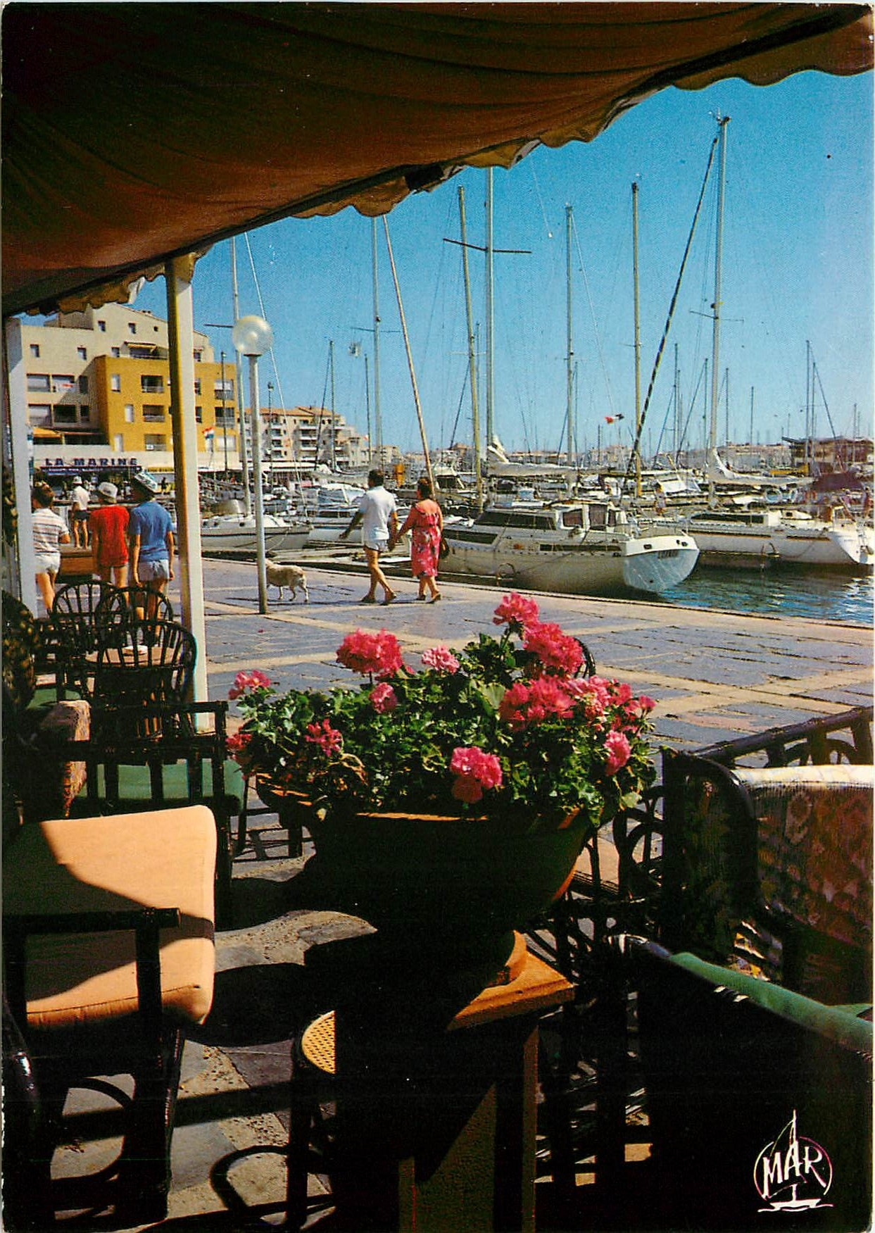 CPSM Nice Le petit train a la Cascade du Chateau