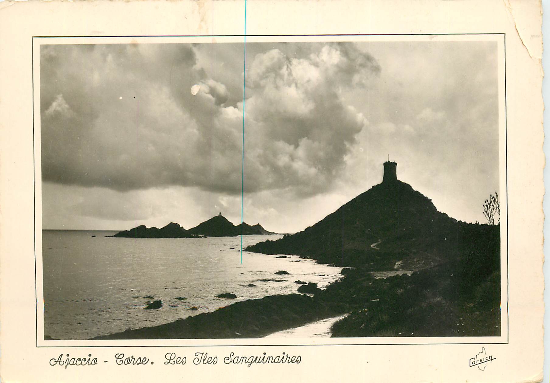 CPSM Ajaccio Corse les Iles Sanguinaires