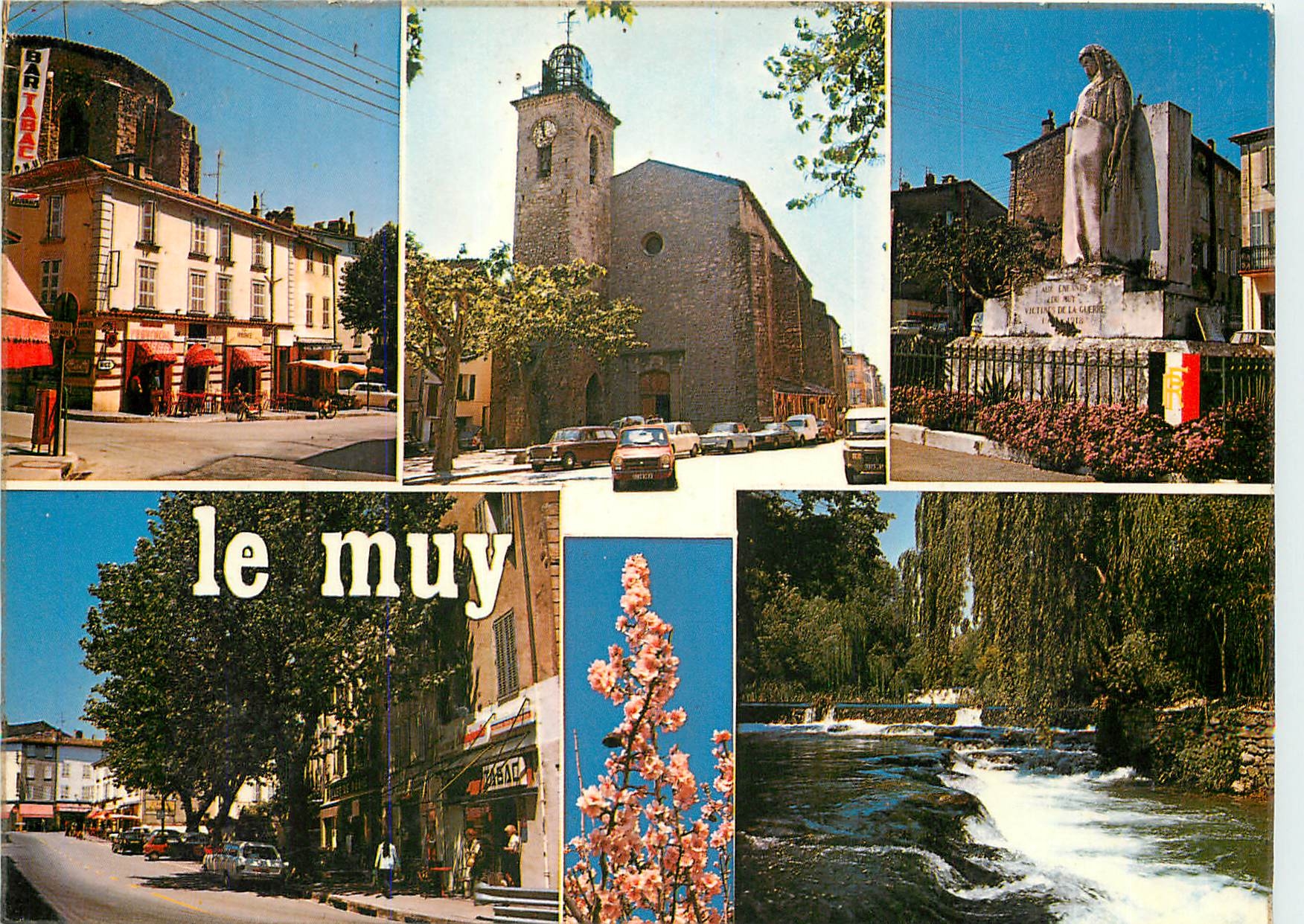 CPSM Lumiere et Beaute de la Cote d'Azur Souvenir de Muy