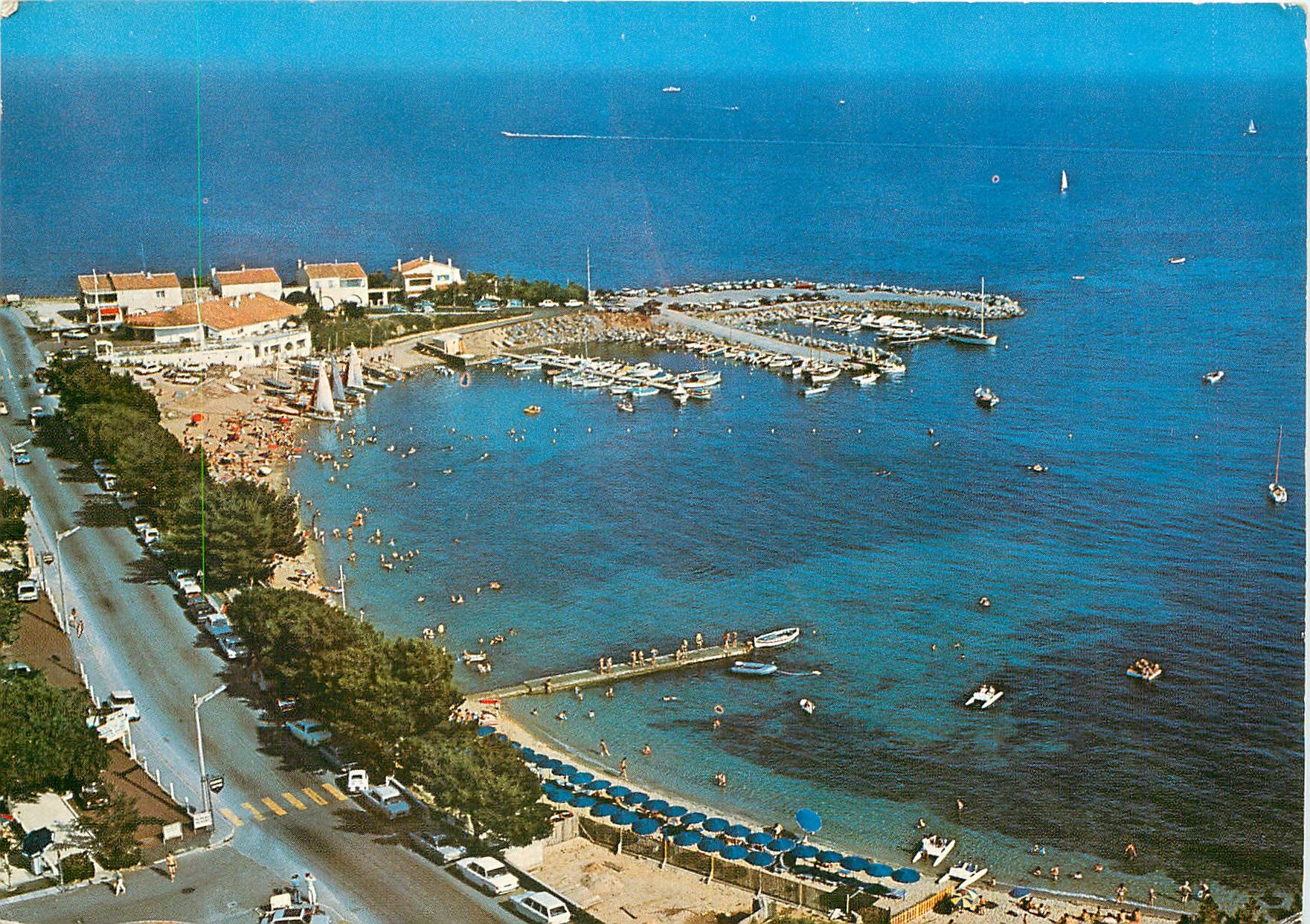 CPSM La Cote d'Azur Varoise San Peire sur Mer Vue aerienne