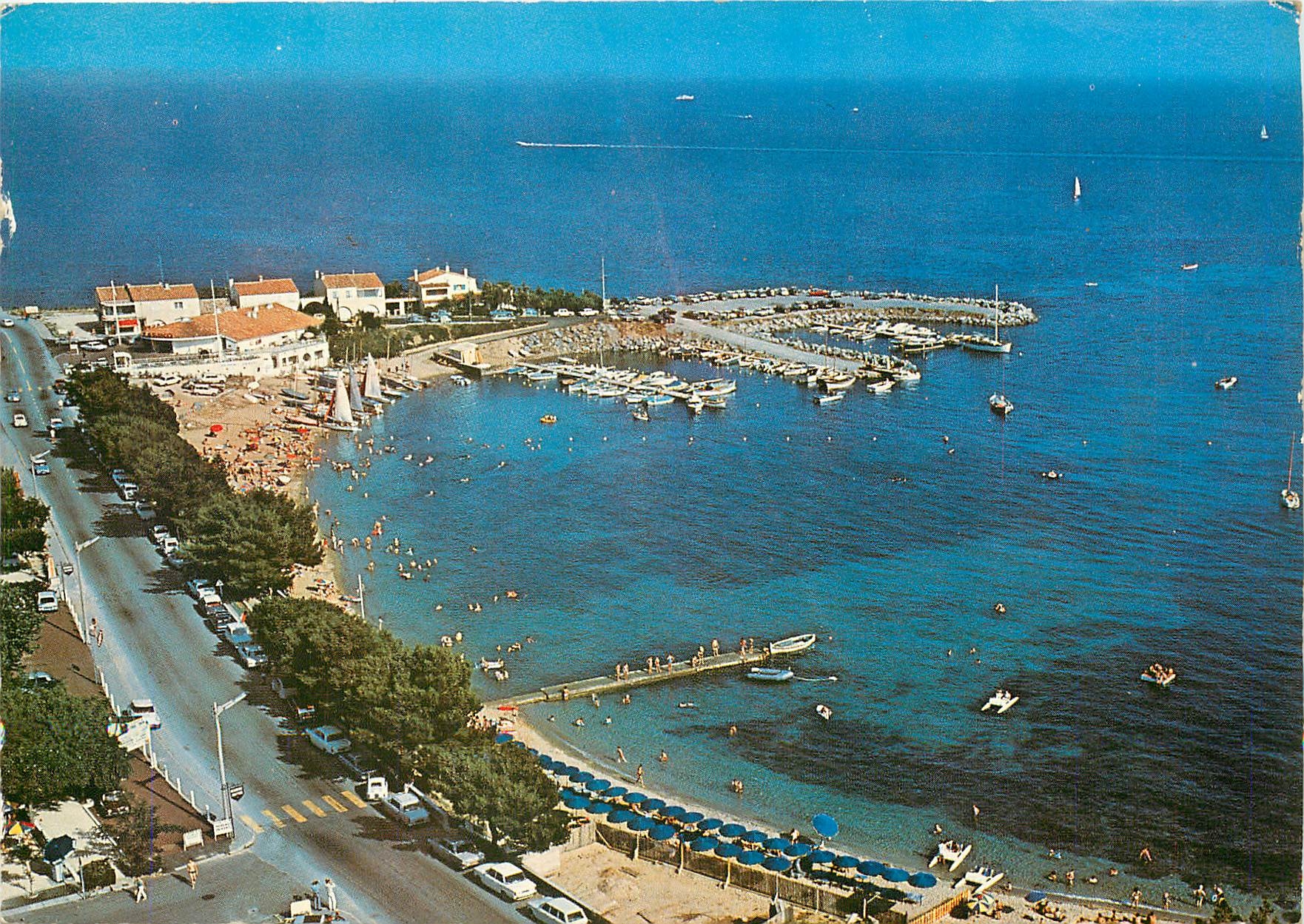 CPSM La Cote d'Azur Varoise San Peire sur Mer Vue aerienne