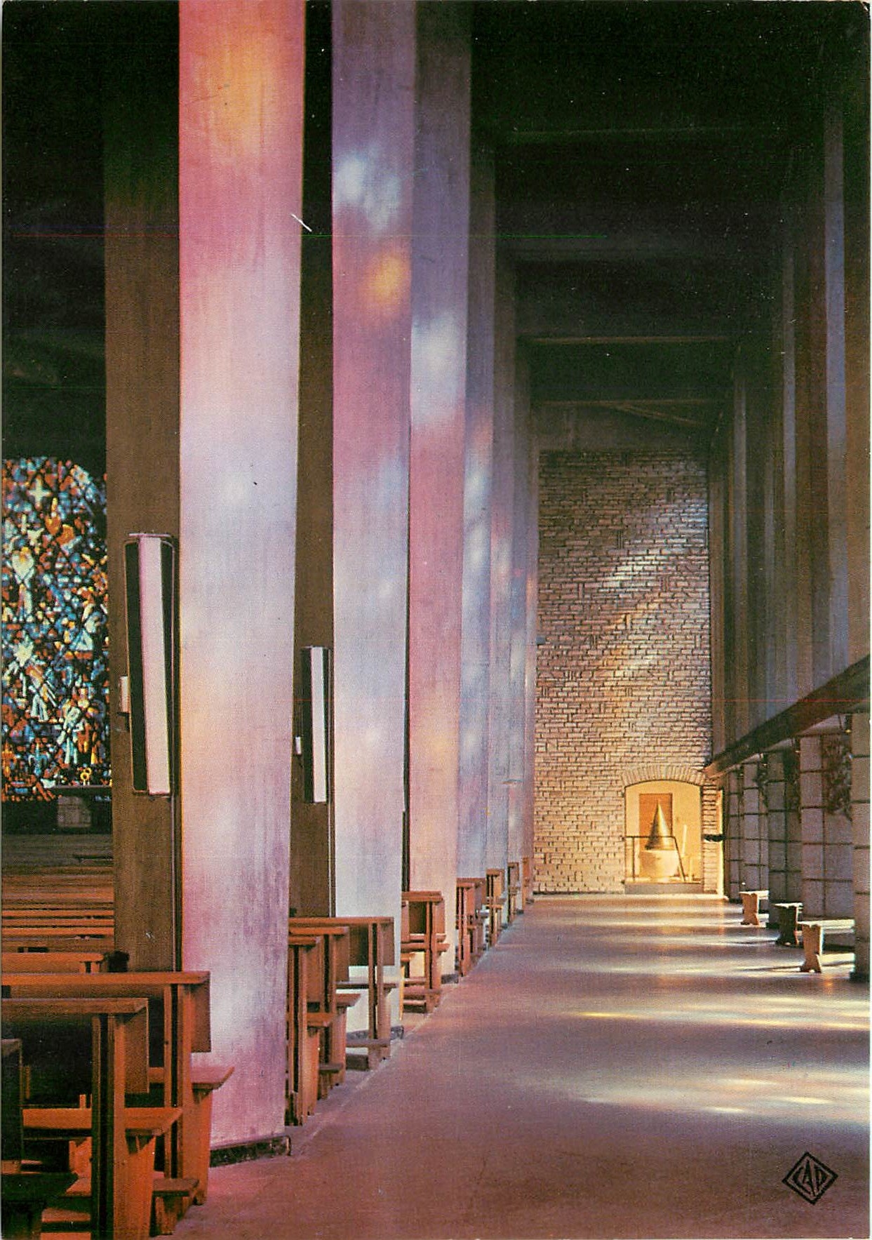 CPSM Epinal N D des Cierges le Baptistere