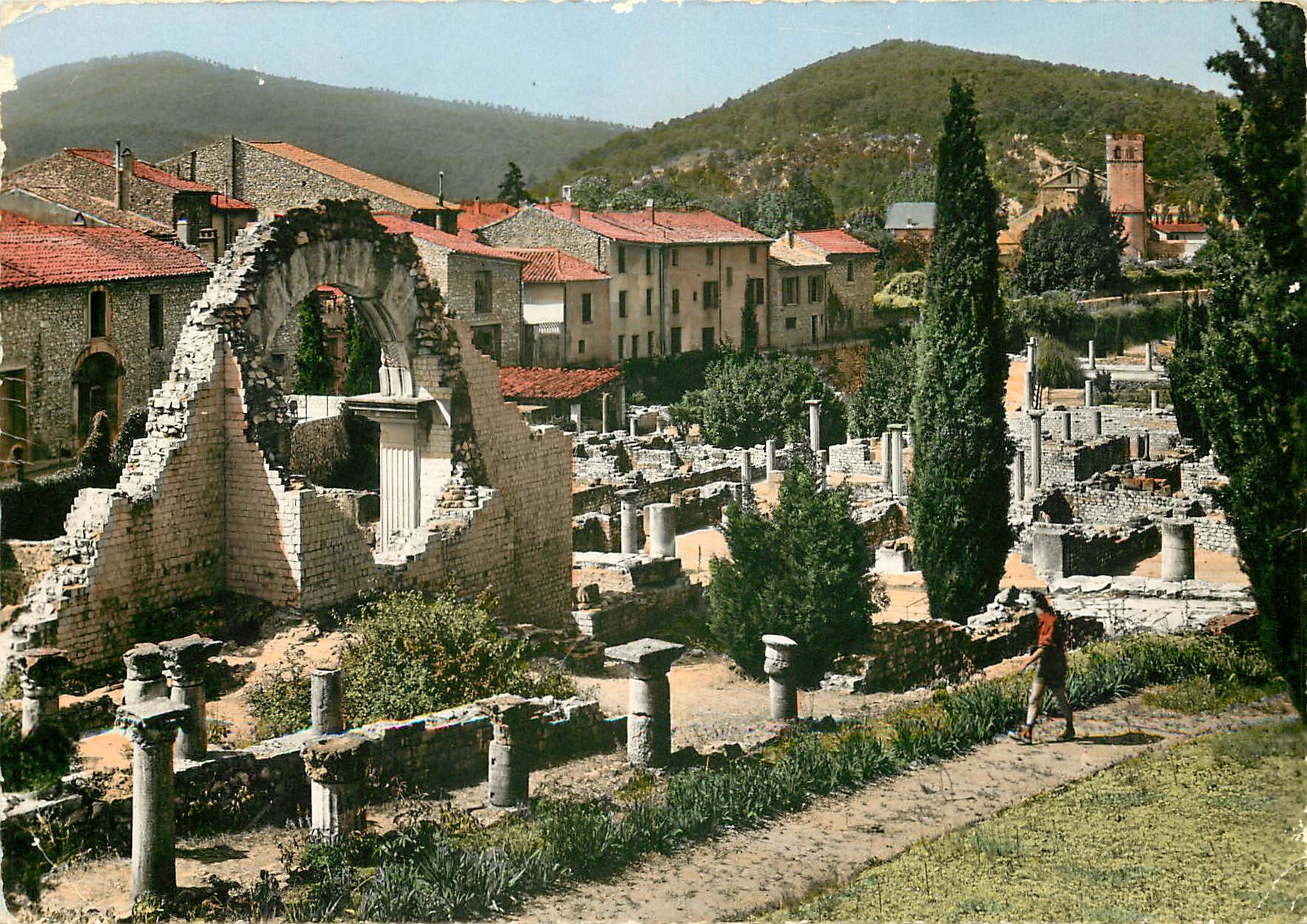 CPSM Vaison la Romaine (Vaucluse) La maison du buste en argent