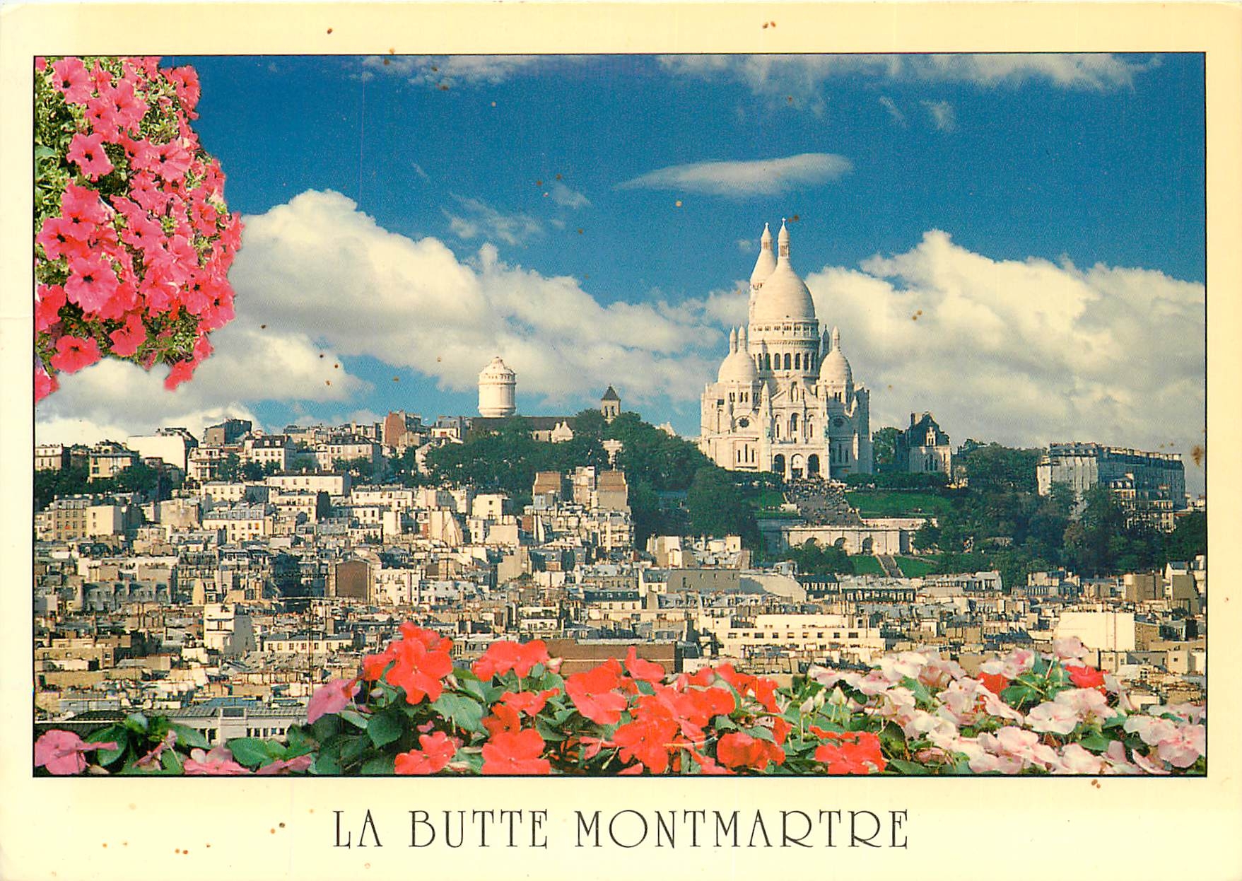 CPSM Paris et ses Merveilles la butte Montmartre et la basilique du Sacre Coeur (1876 1910)