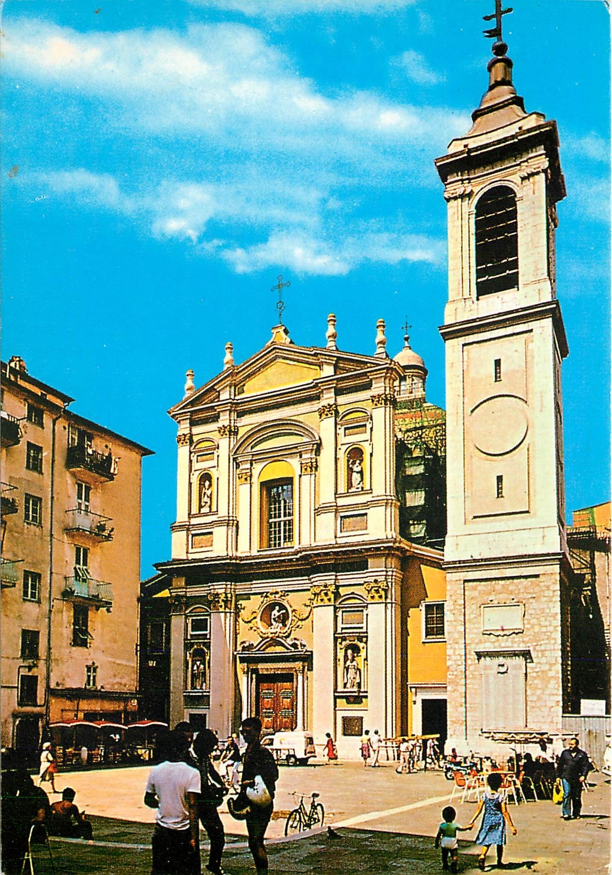 CPSM Nice la Vieille Ville la Cathedrale Ste Reparate