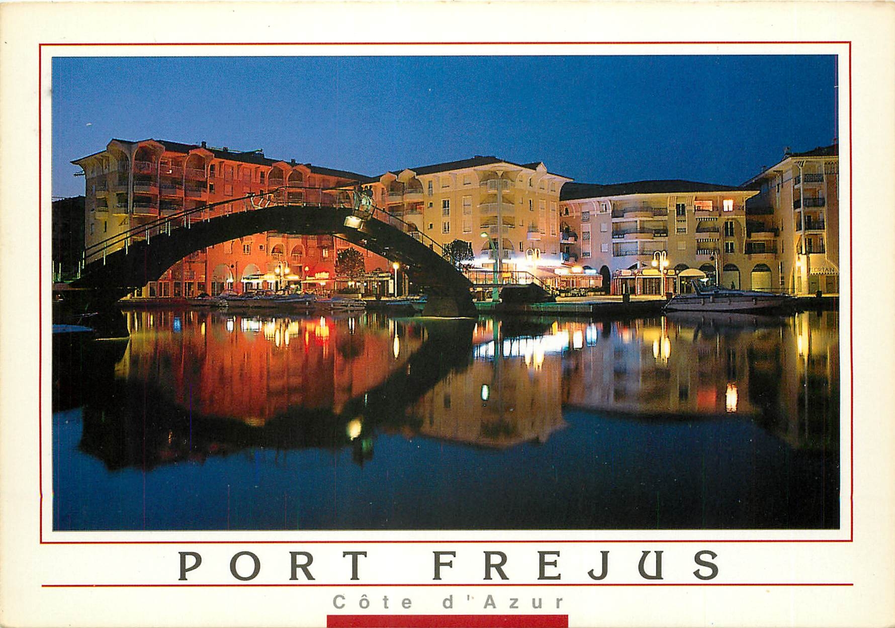 CPSM La Cote d'Azur Port Frejus