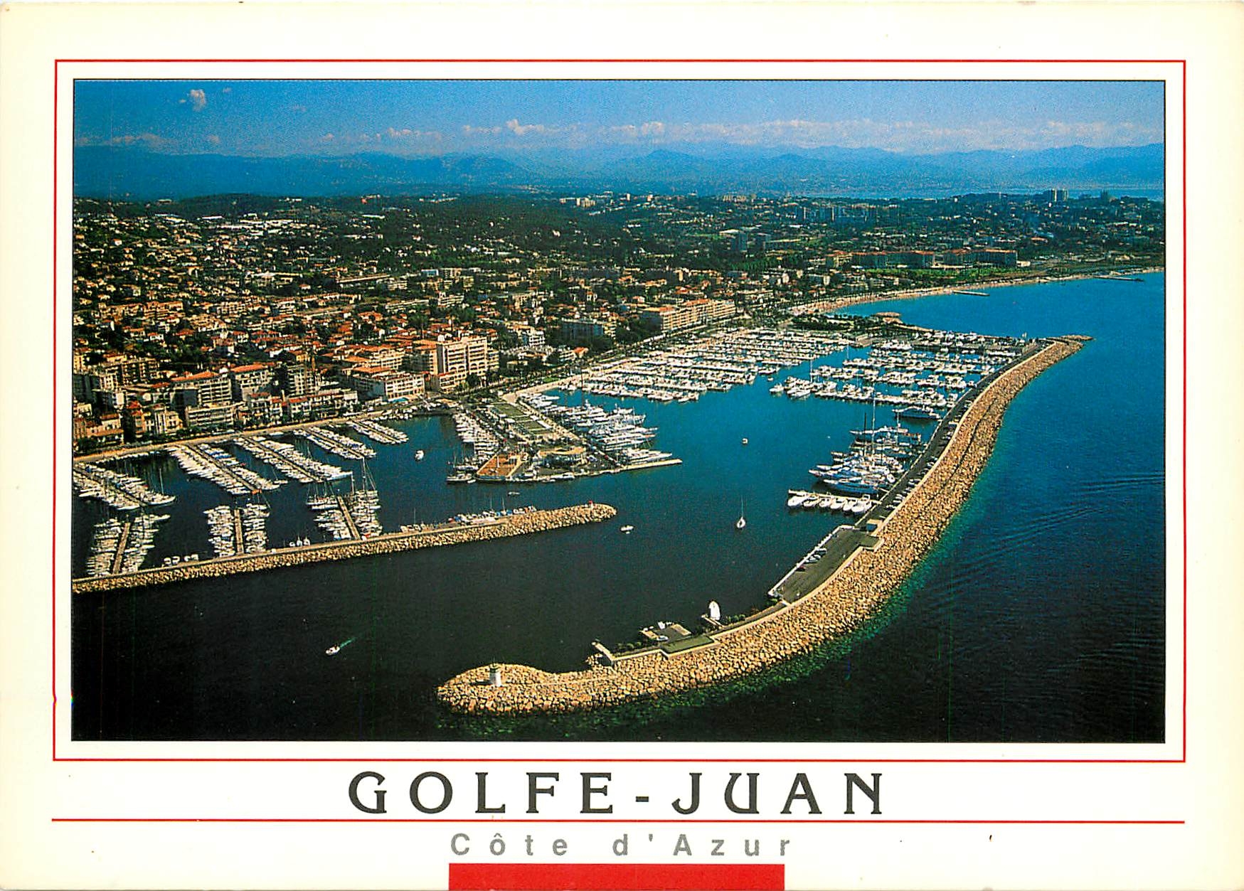 CPSM La Cote d'Azur Golfe Juan au petit matin