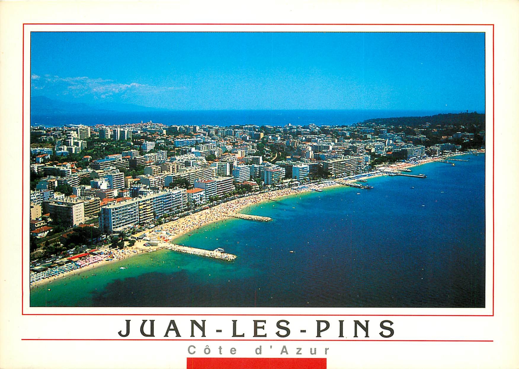 CPSM La Cote d'Azur Juan les Pins Vue generale