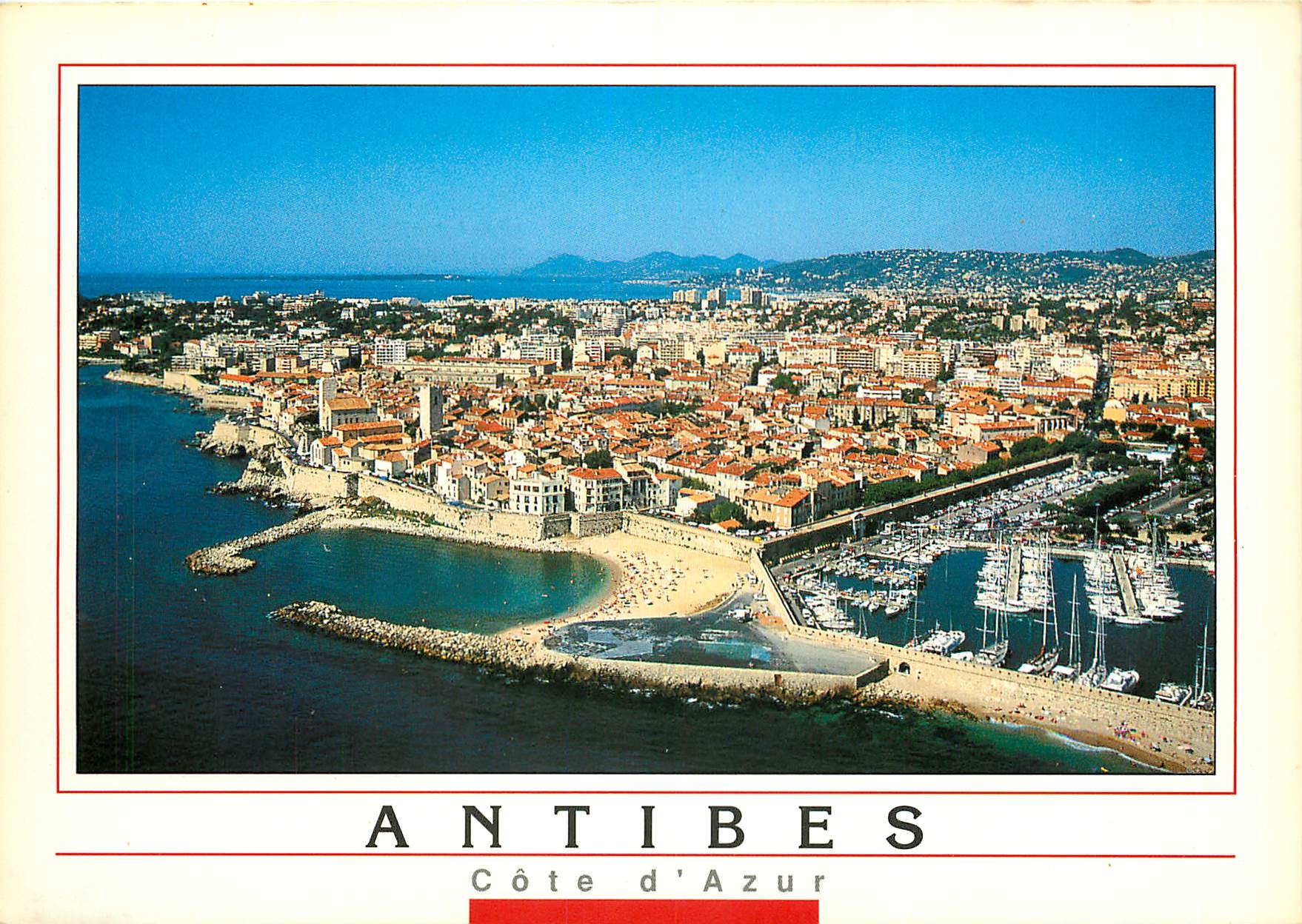 CPSM La Cote d'Azur Antibes Vue generale