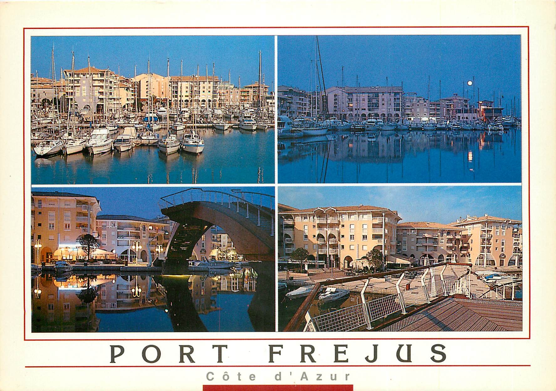 CPSM La Cote d'Azur French Riviera Port Frejus