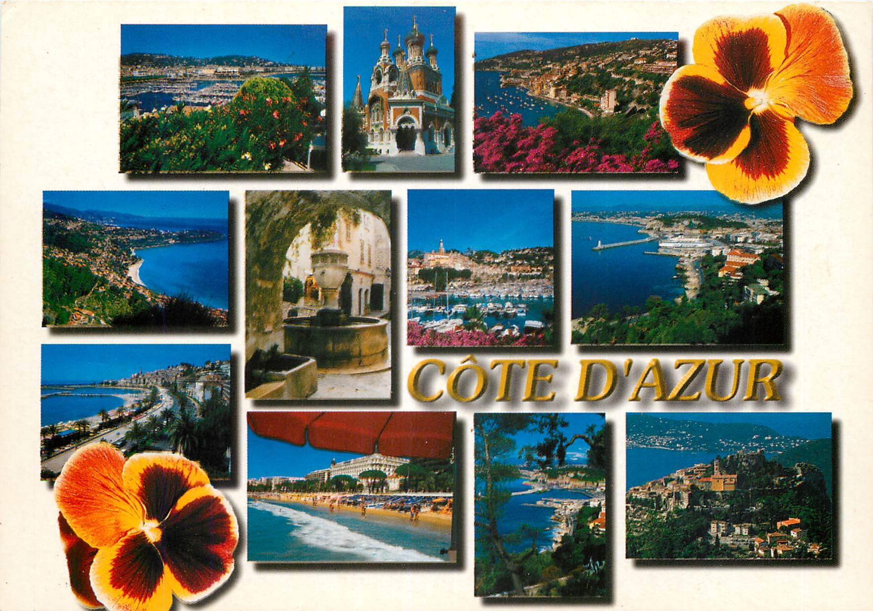 CPSM La Cote d'Azur