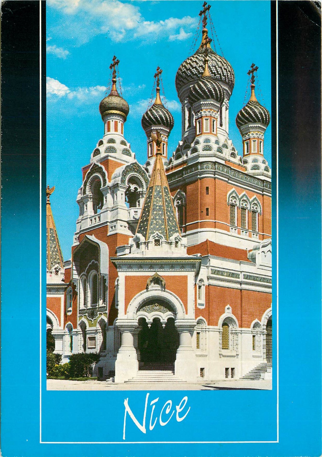 CPSM La Cote d'Azur French Rivera Nice Cathedrale Orthodica Russe
