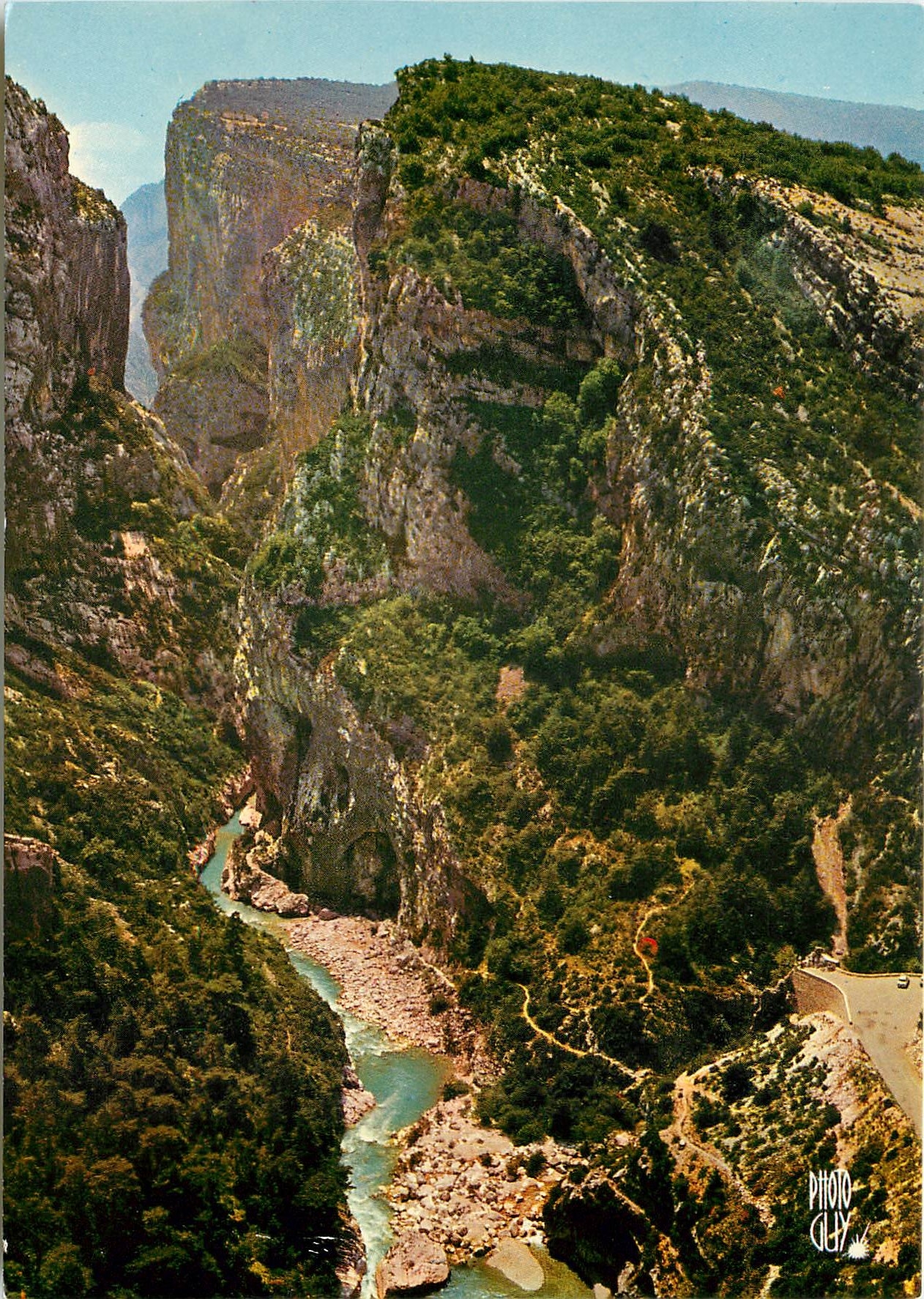 CPSM Pays de France Gorges du Verdon (Var Alpes de Haute Provence)