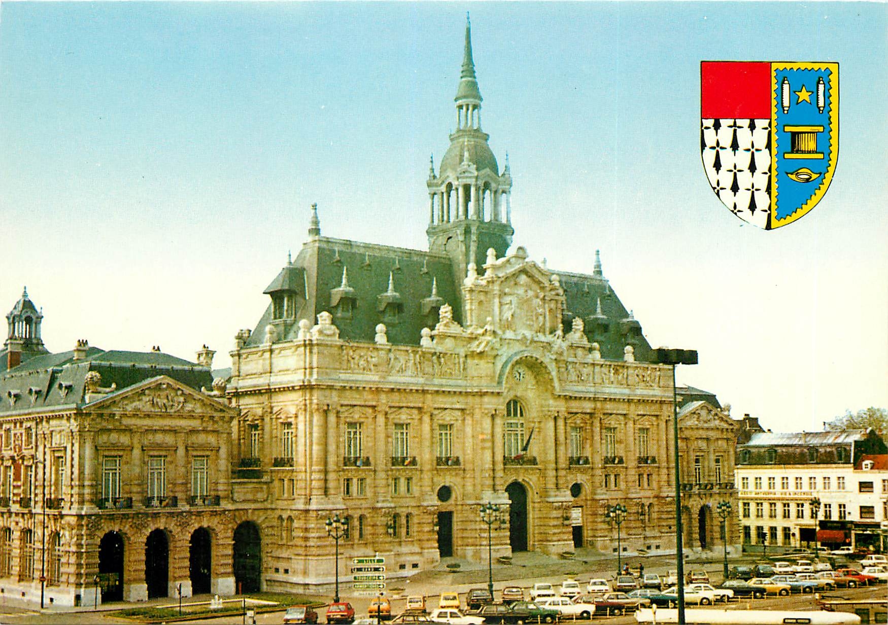 CPSM Roubaix (Nord) L'Hotel de Ville