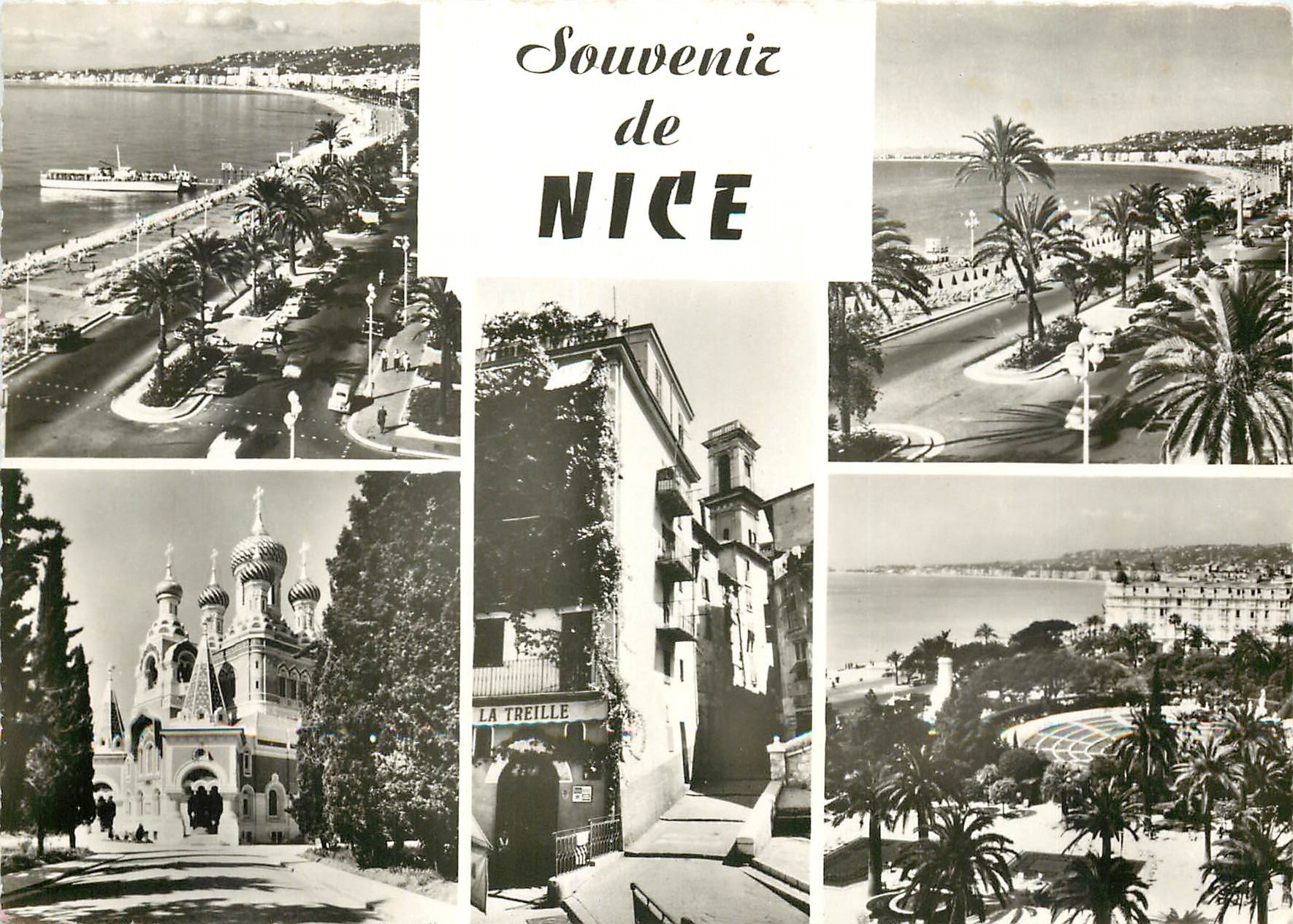 CPSM Souvenir de Nice