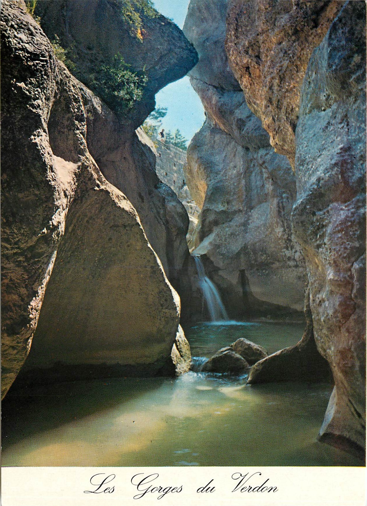 CPSM Les Gorges du Verdon (Alpes de Haute Provence)
