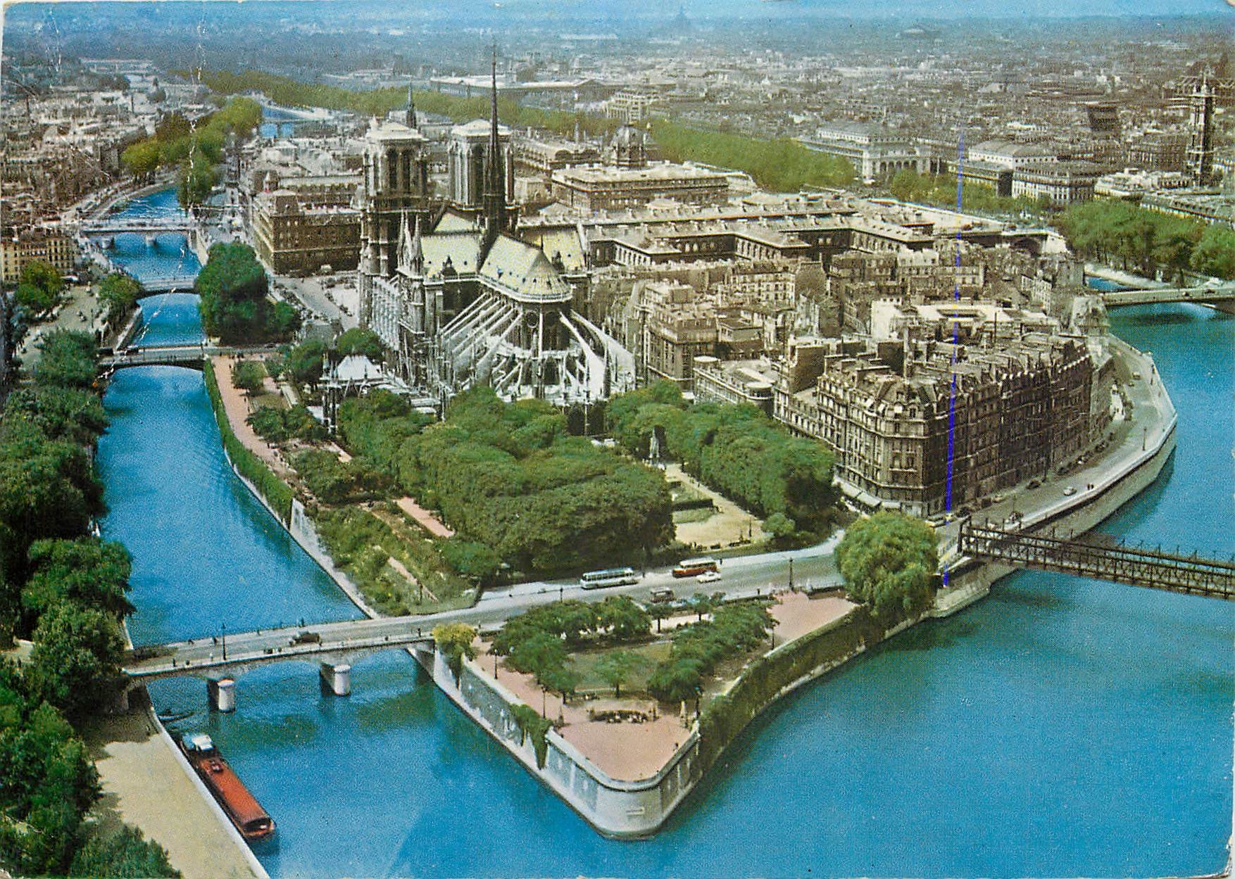 CPSM Paris L'Ile de la Cite