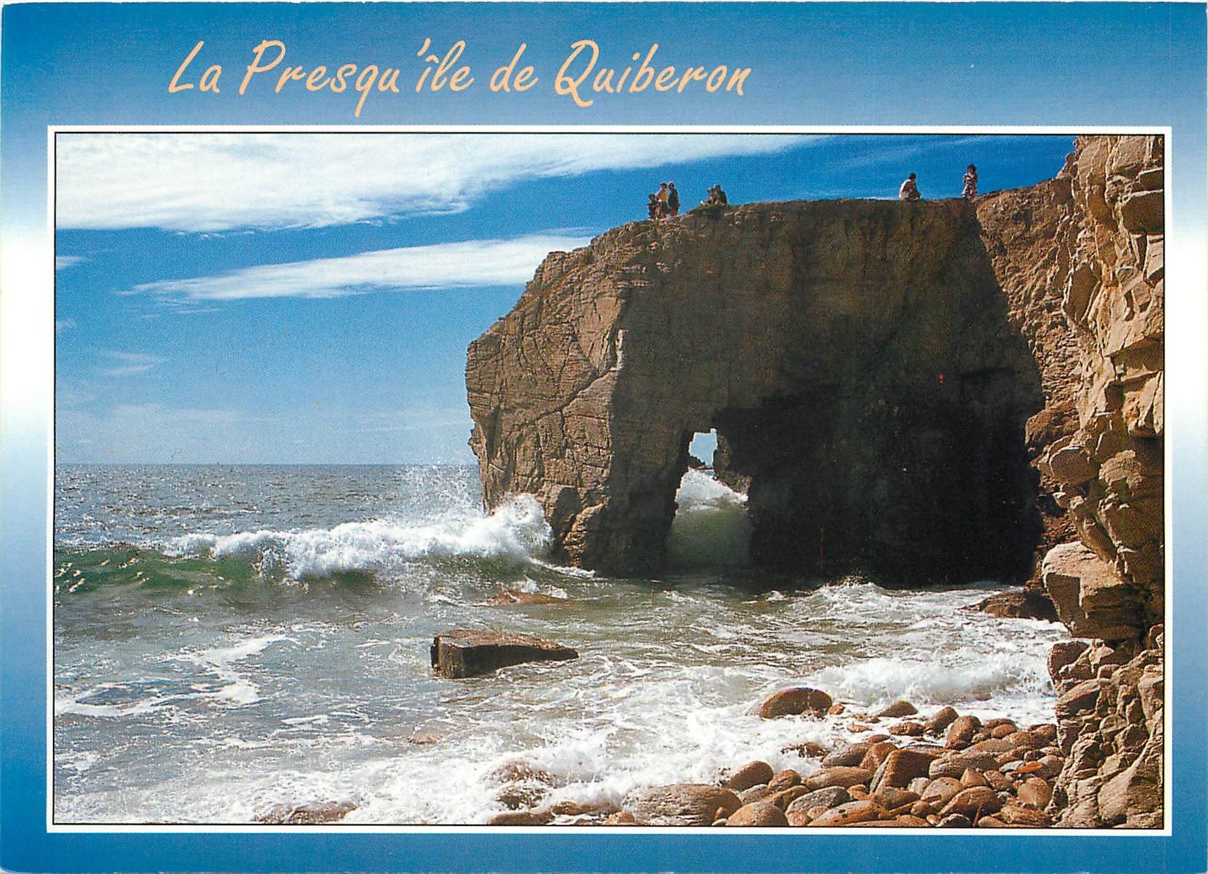 CPSM Presqu'ile de Quiberon L'arche de Port Blanc