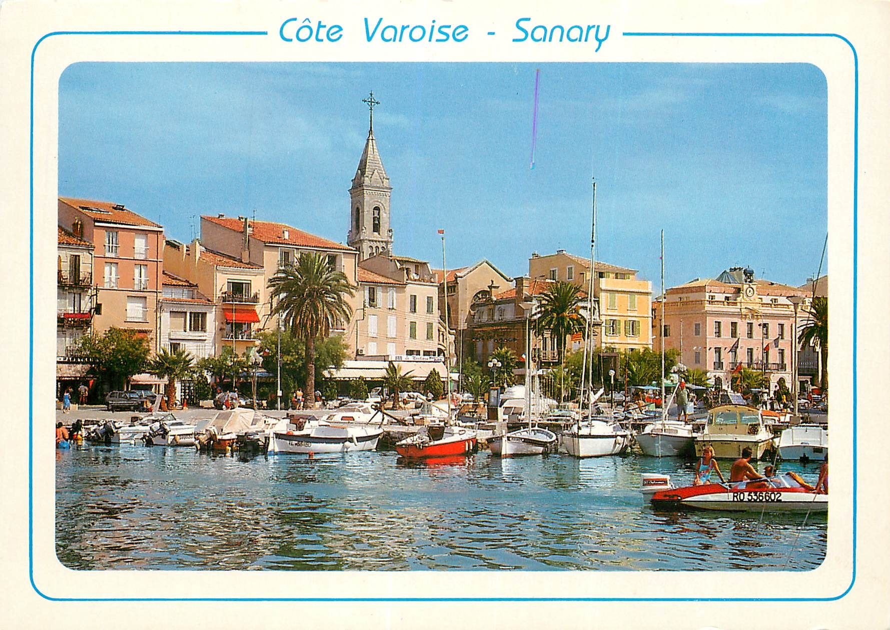 CPSM Cote Varoise Sanary Le port et les quais