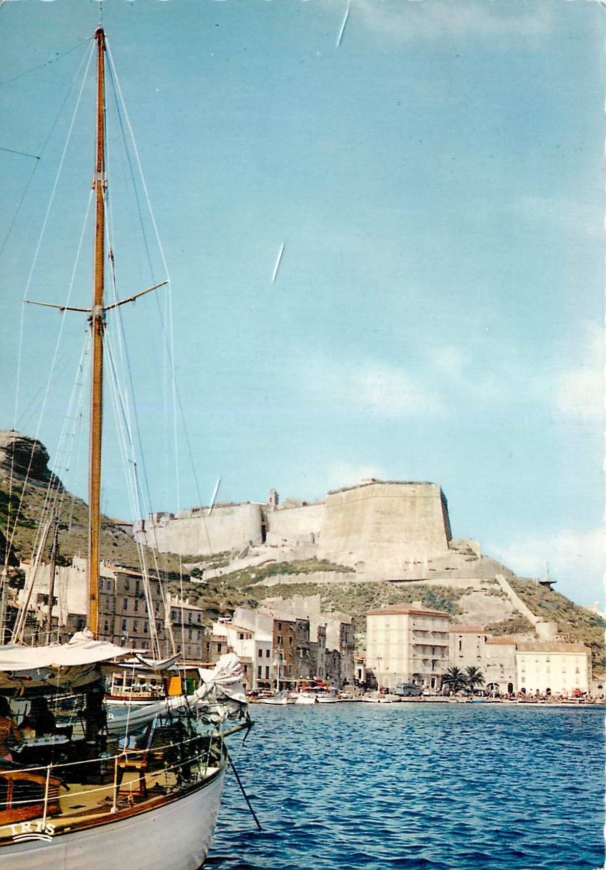 CPSM Bonifacioo (Corse) Quai de Plaisance