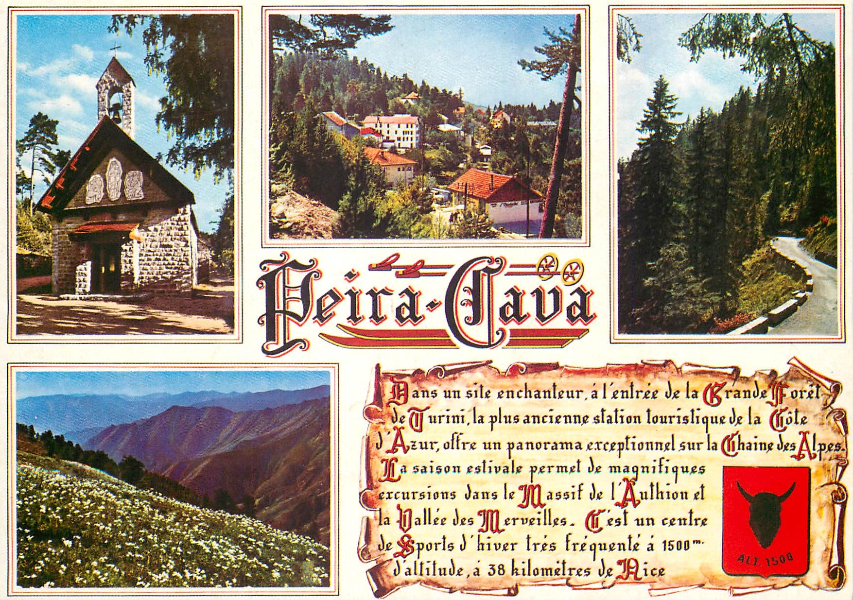 CPSM Peira Cava (Alpes Mmes)