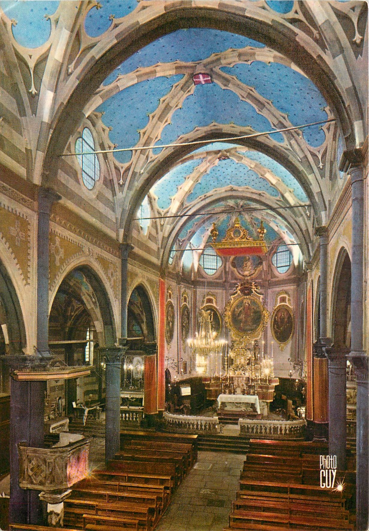 CPSM Paysages de France Tende Alpes Mmes alt 850 m