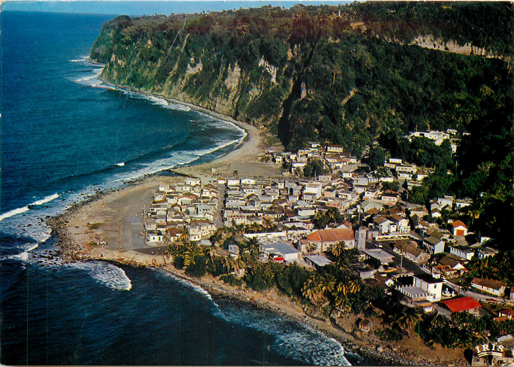 CPSM Martinique Grand Riviere Vue aerienne