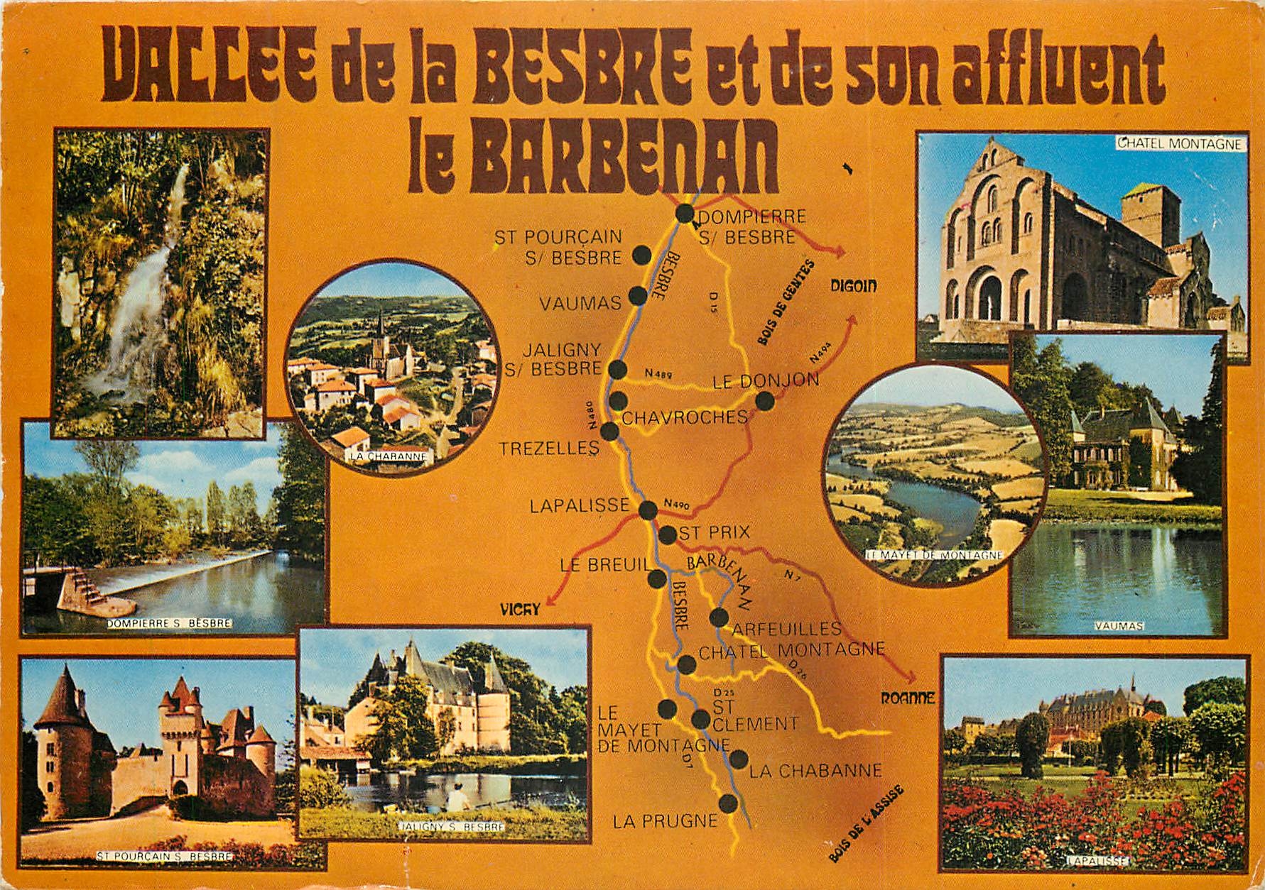 CPSM Vallee de la Berbre