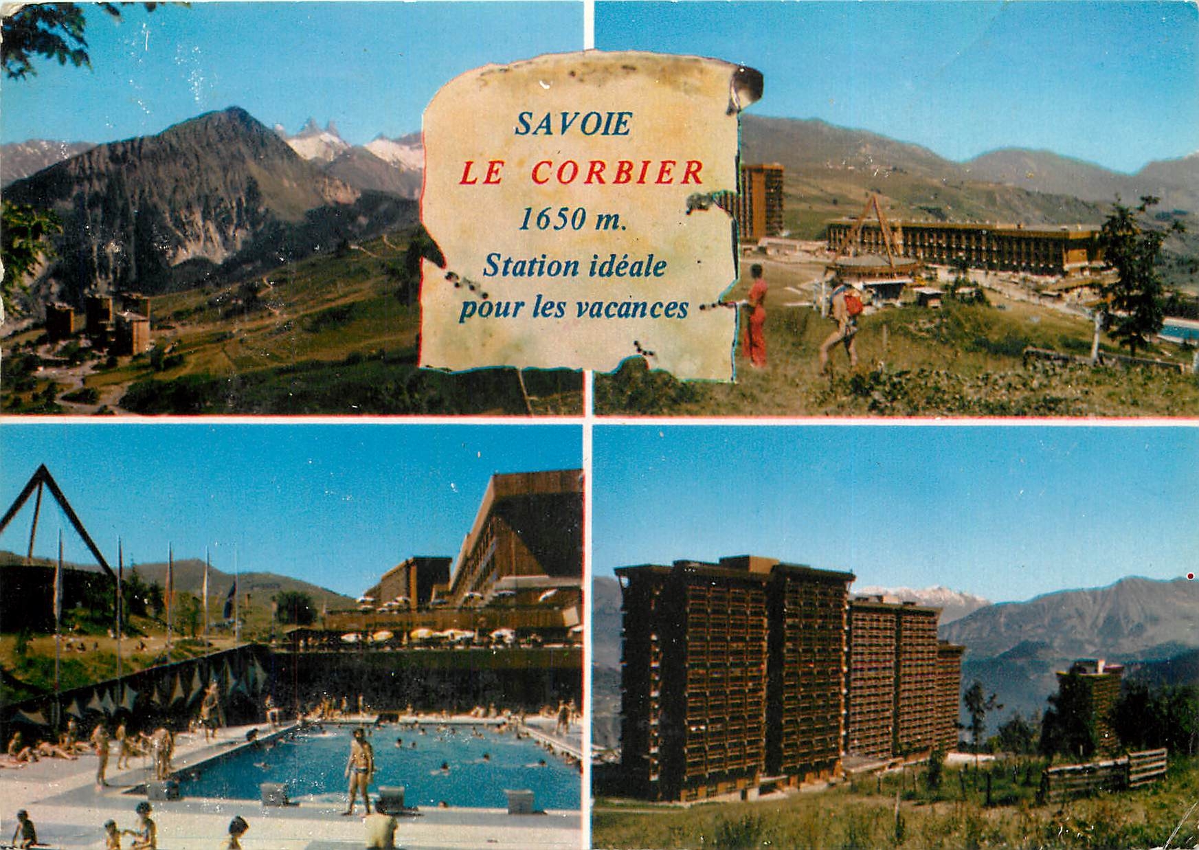 CPSM Le Corbier (Savoie) Alt 1650 m