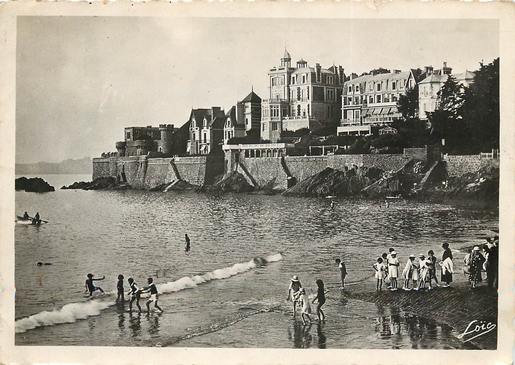 CPSM Parame la Pointe de Rochebonne et la Plage