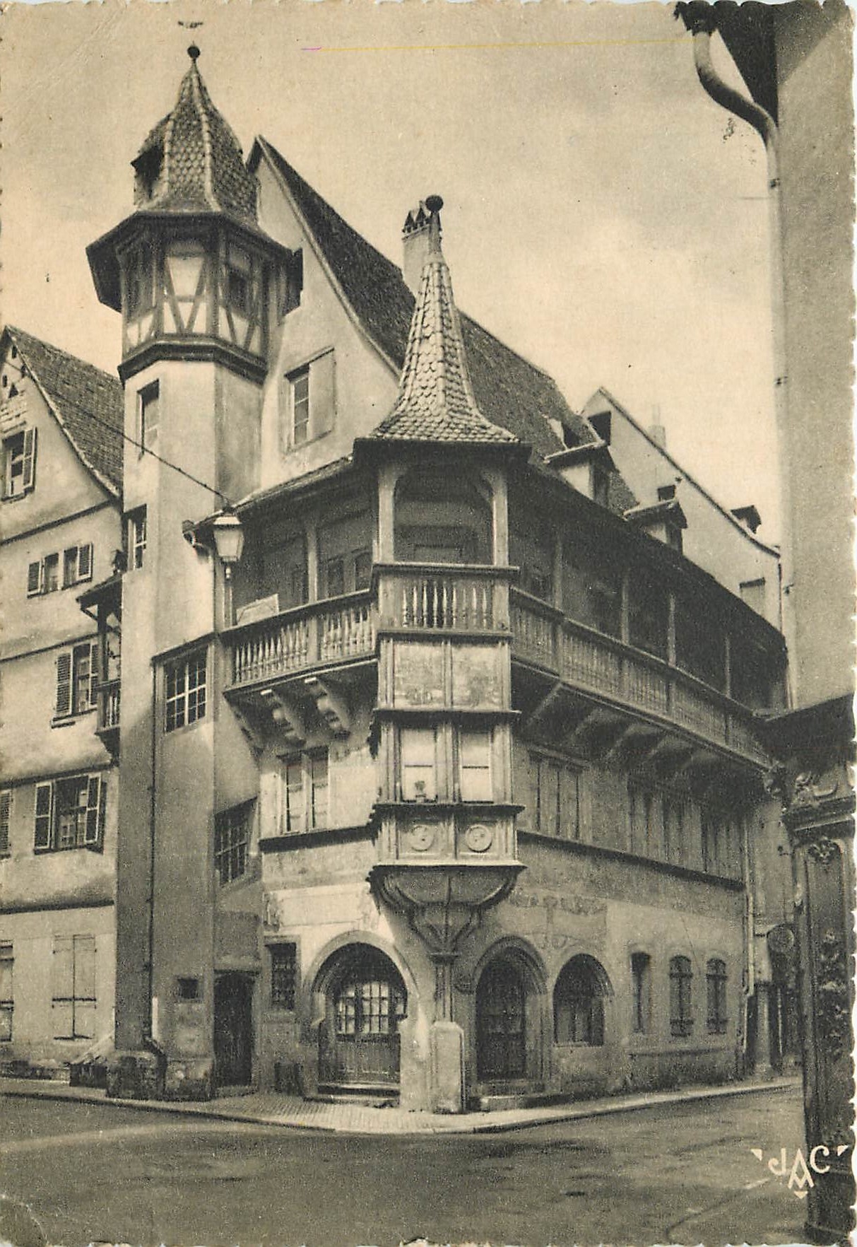 CPSM Le Vieux Colmar la maison Puster