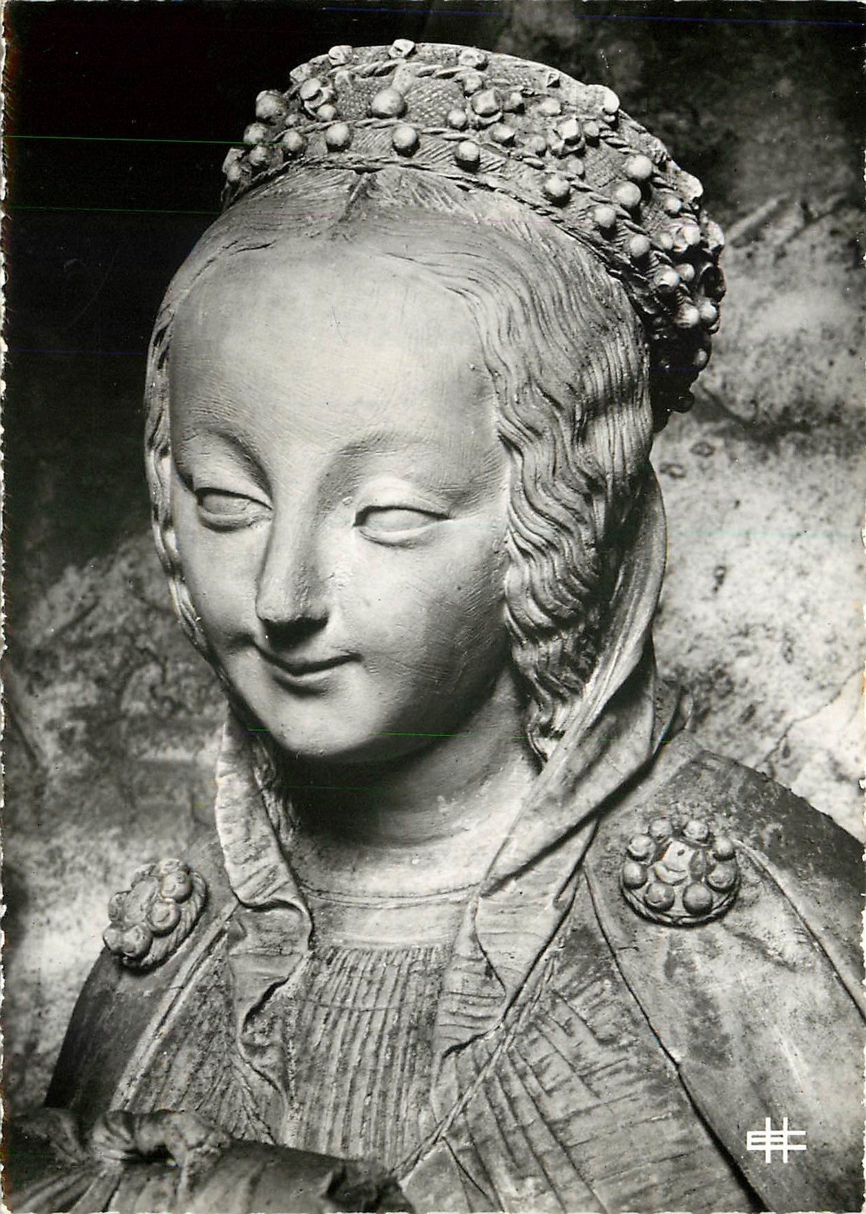 CPSM Cathedrale de Chartres Cloture du Choeur Vierge de l'Adoration des Mages (XVIe s)