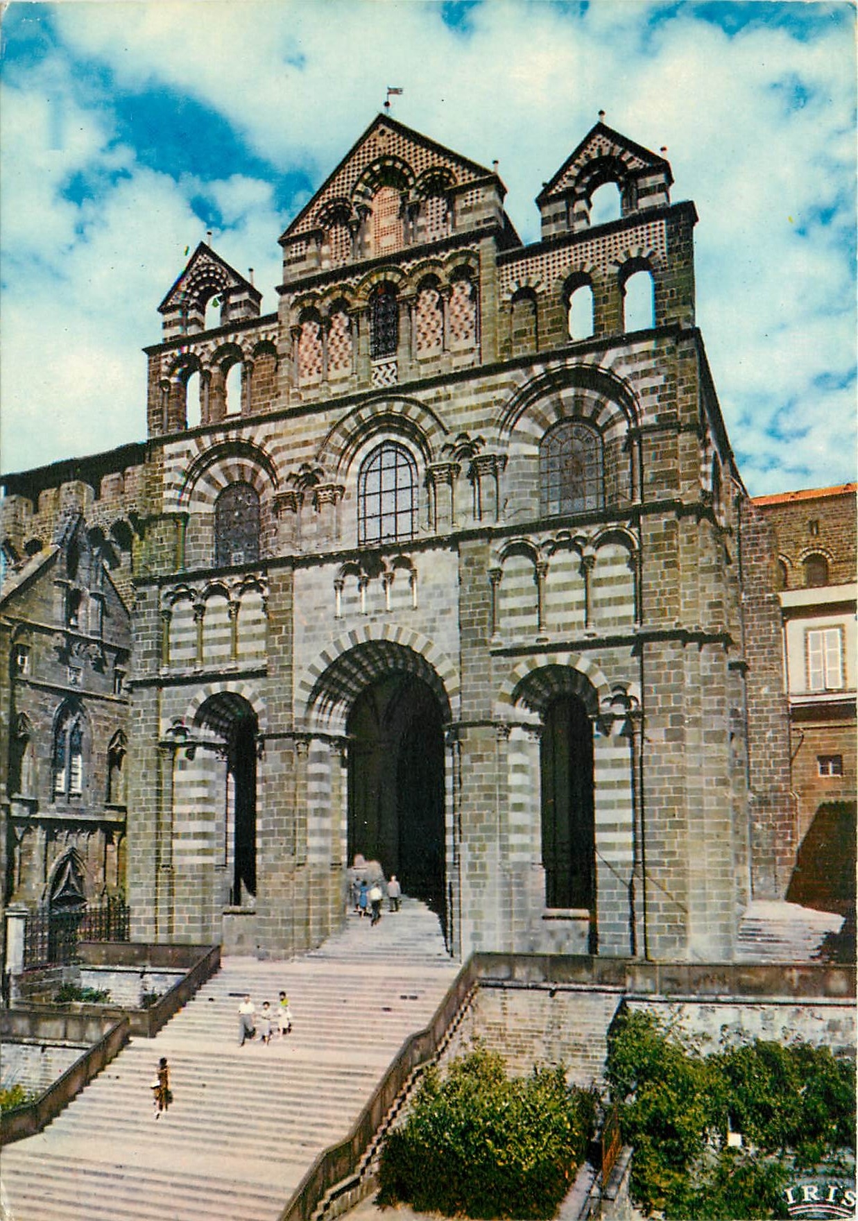 CPSM Le Puy en Velay La Cathedrale