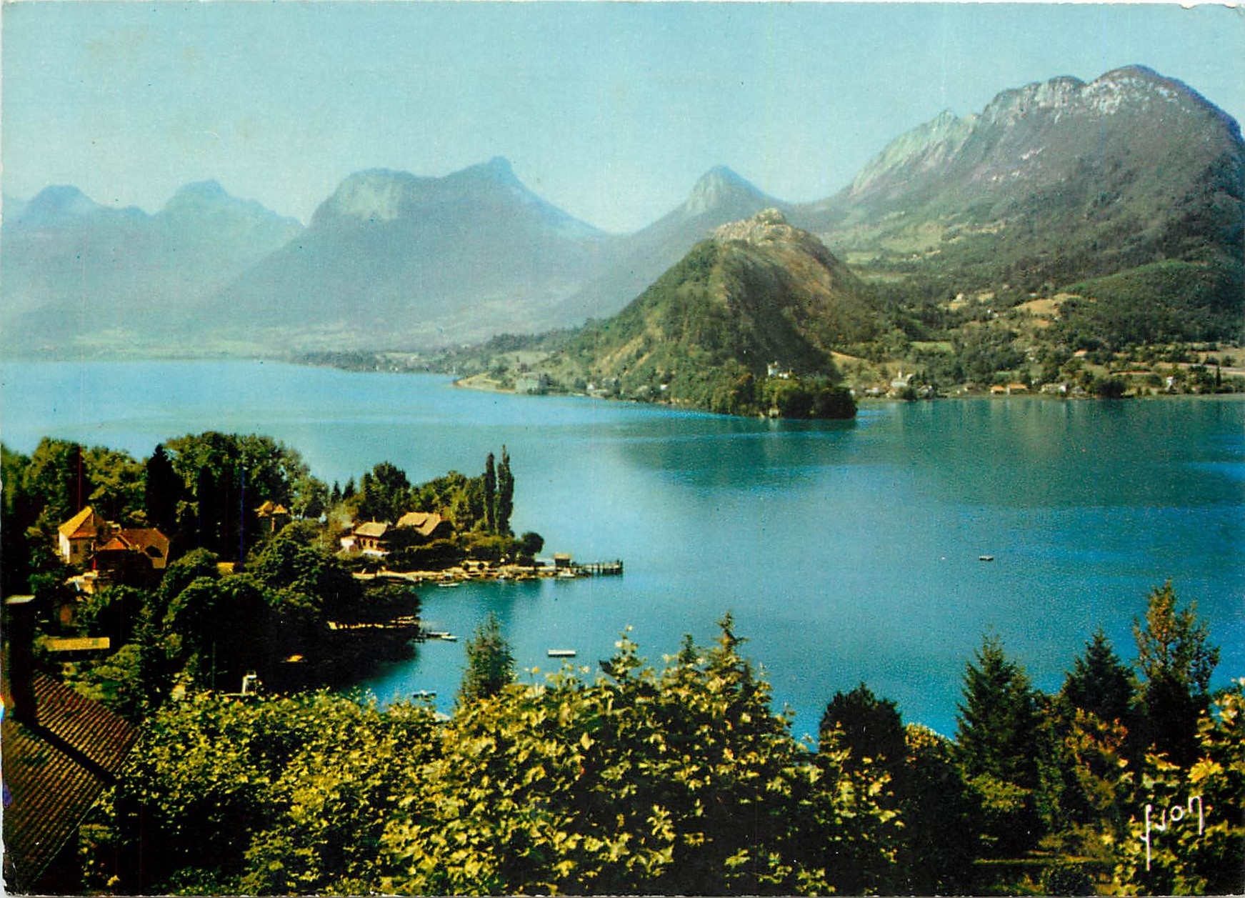 CPSM Lac d'Annecy (Haute Sav) Baie de Talloires