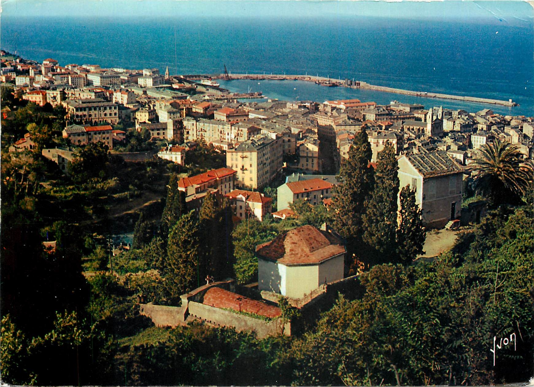 CPSM La Corse oassis de Beaute Bastia Vue generale
