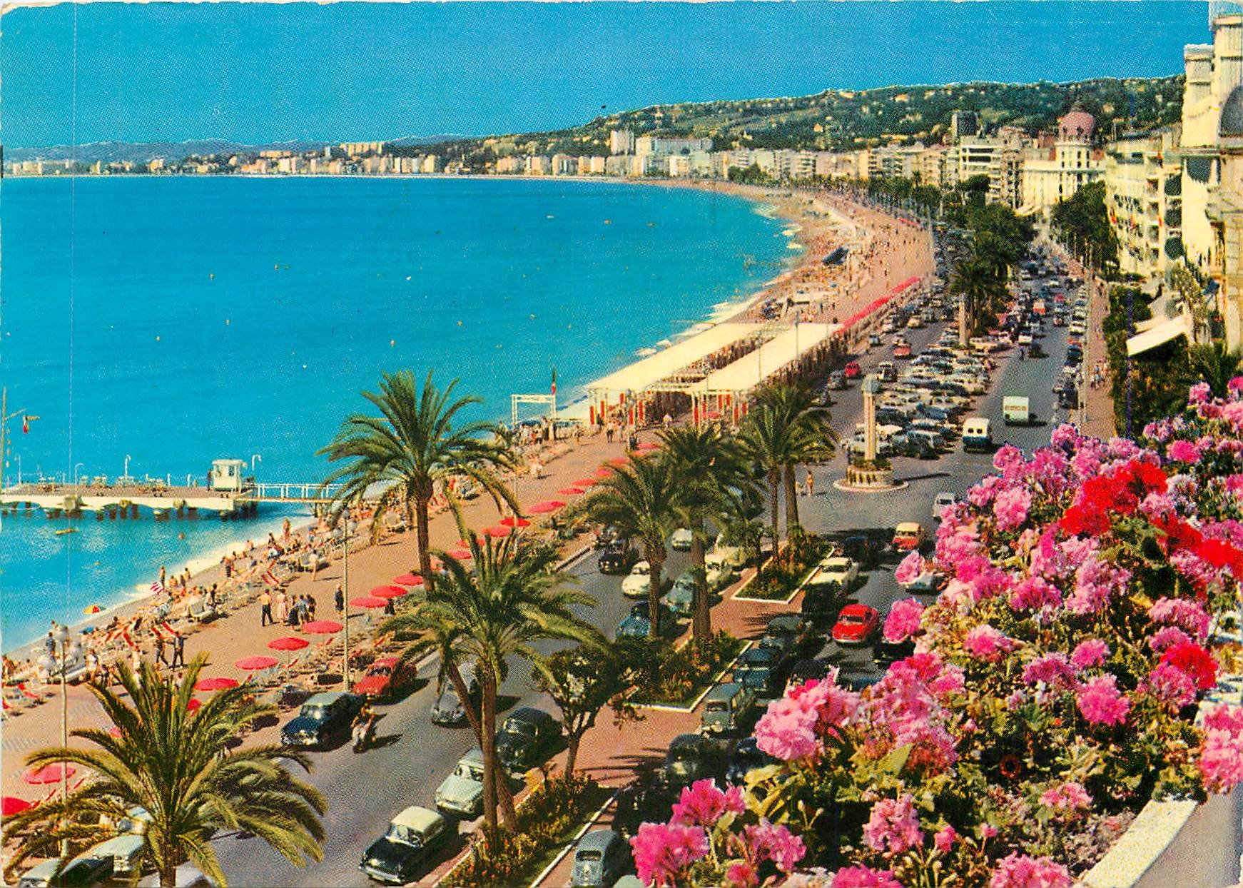 CPSM Nice Cote d'Azur French Riviera La Promenade des Anglais