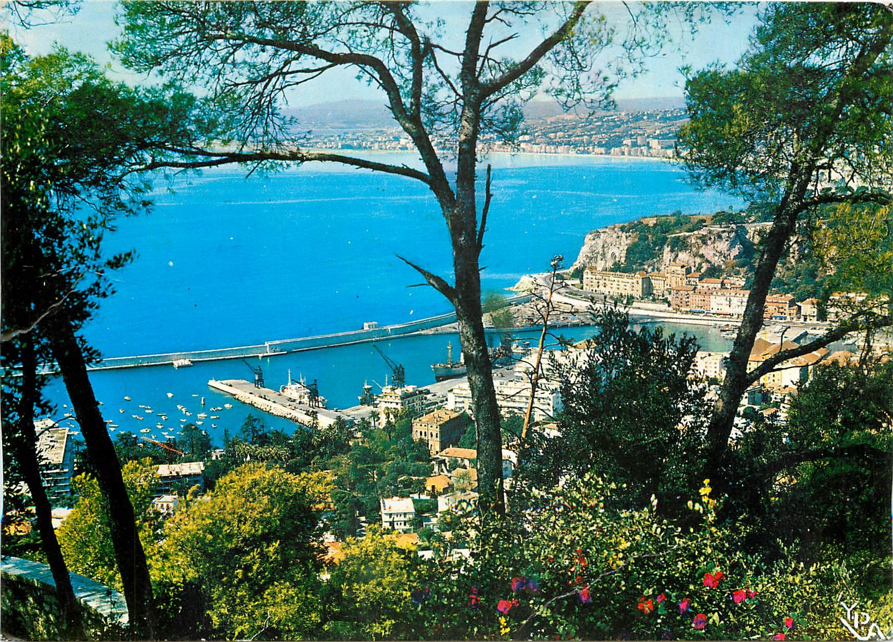 CPSM Au soleil de la Cote d'Azur Nice Vue generale prise du Mont Boron