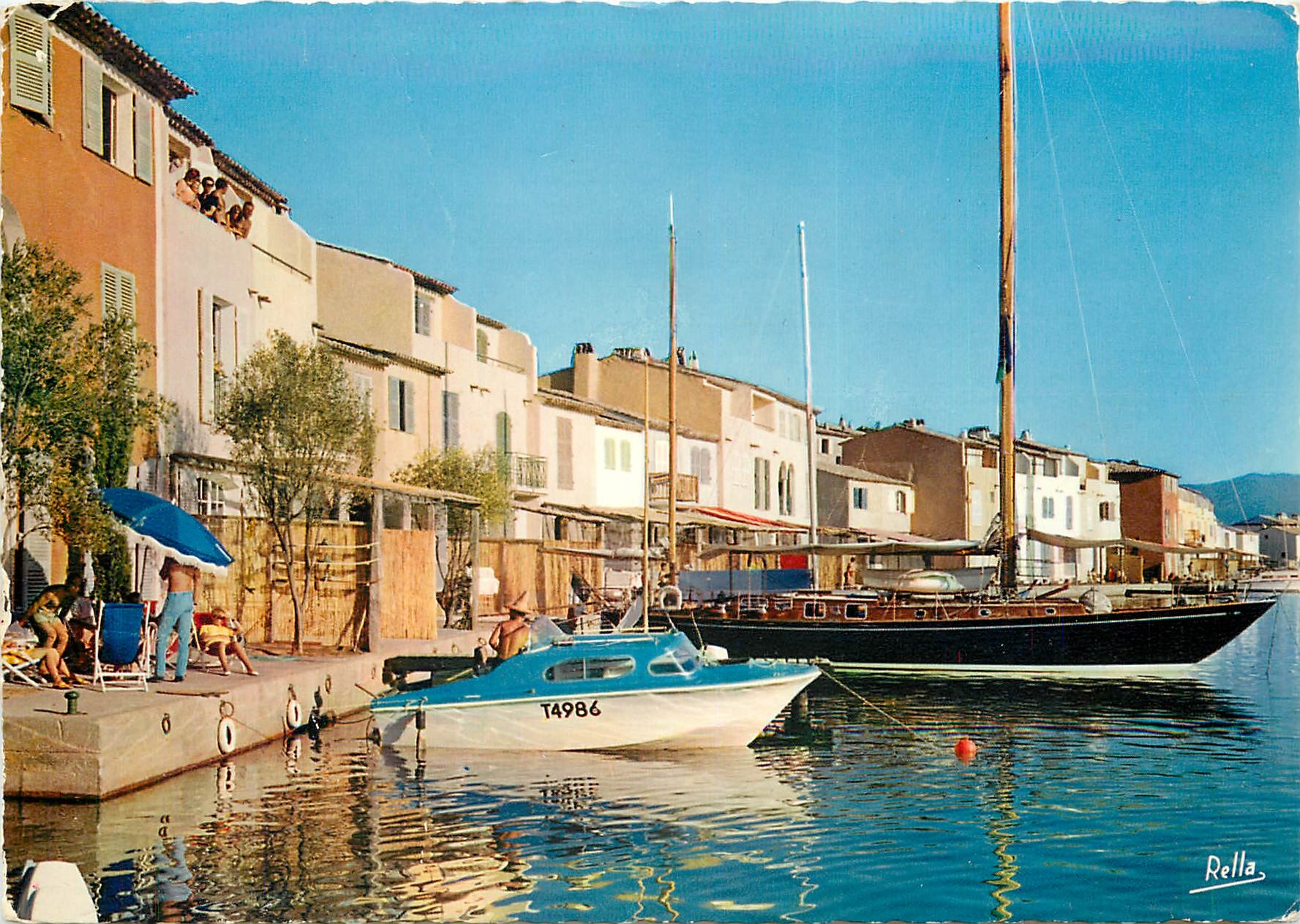 CPSM La Cote des Maures Port Grimaud (Var) Cite lacustre realisee par la Ste Etige