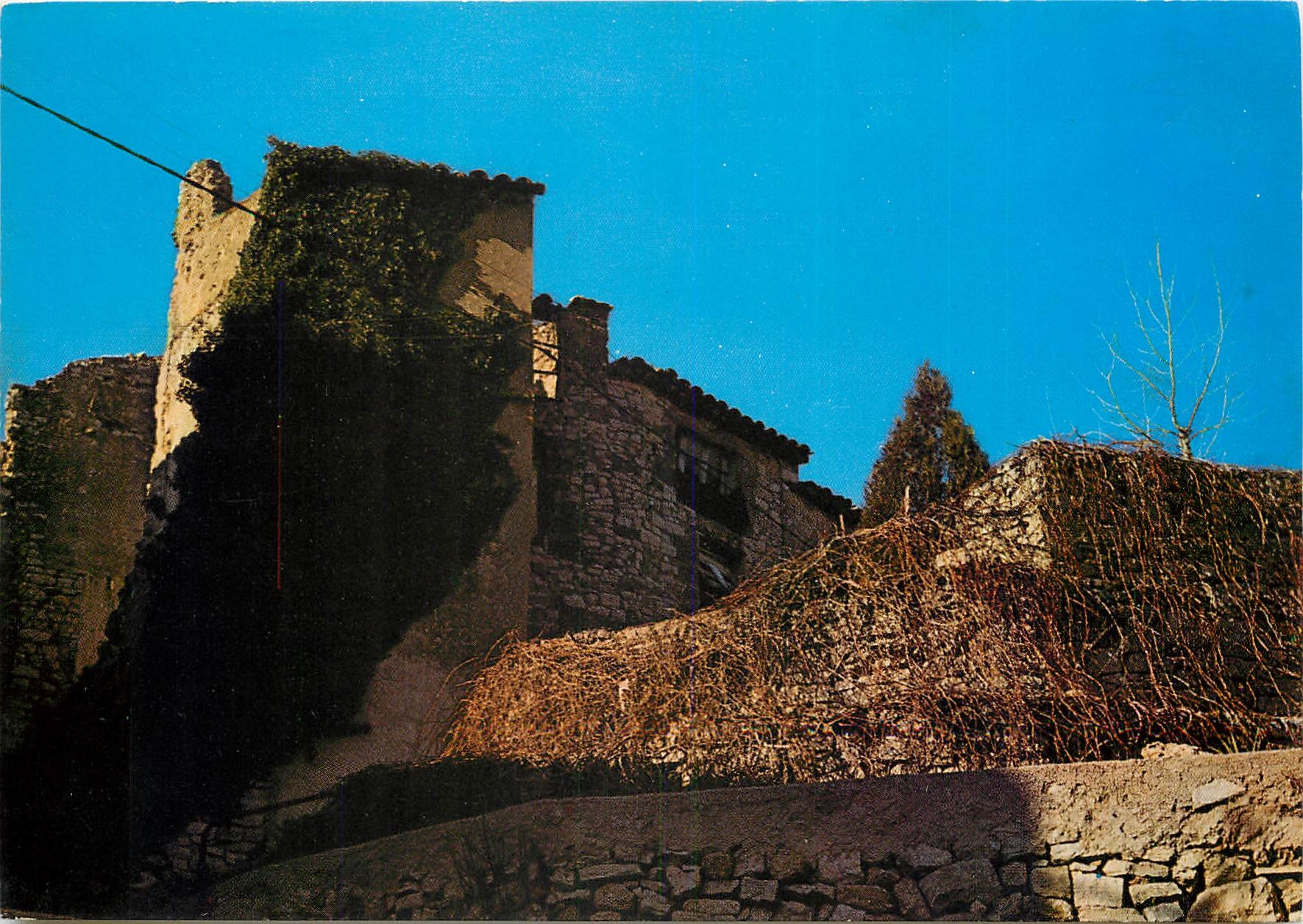 CPSM Carces Ruines du Chateau