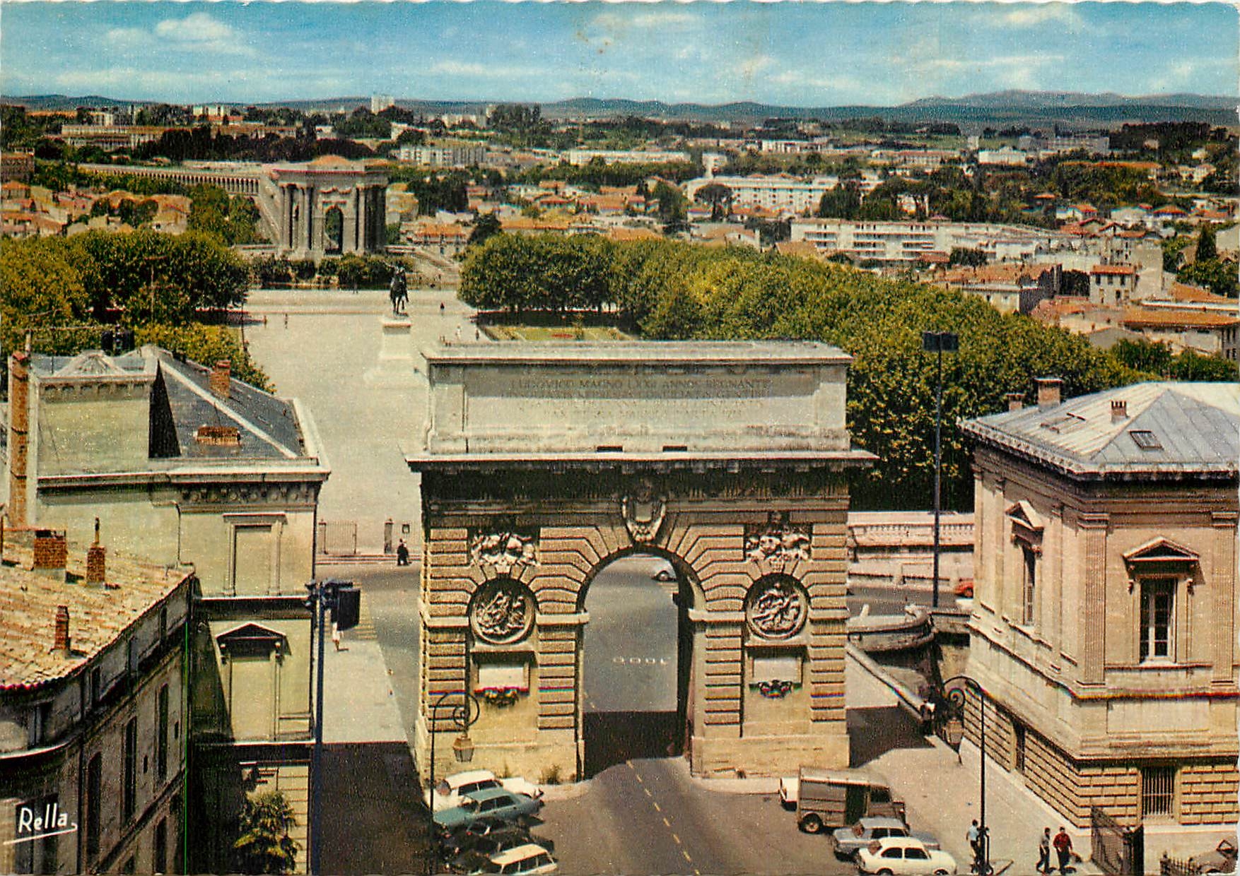 CPSM Montpellier (Herault) Arc de Triomphe eleve a la gloire de Louis XIV